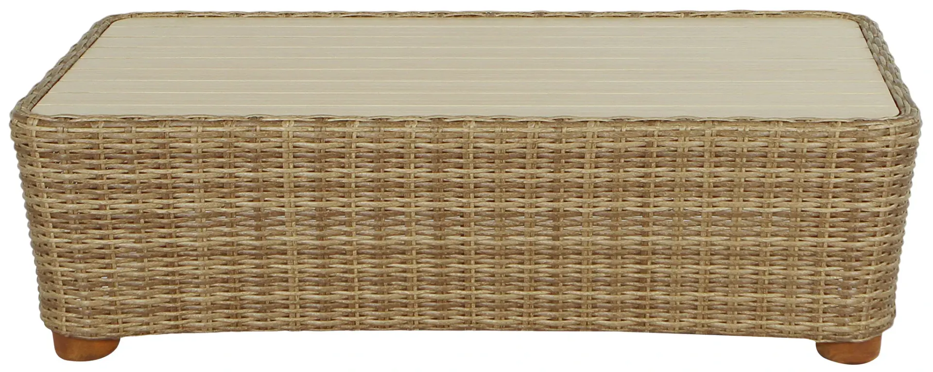 Melbourne Wicker Patio Coffee Table