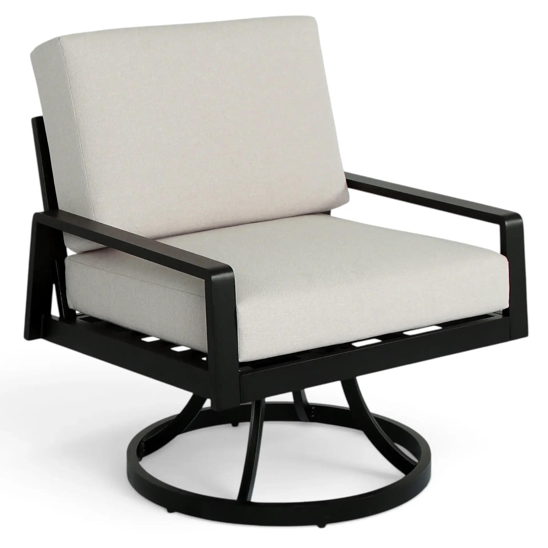 Guam Aluminum Swivel Patio Chair