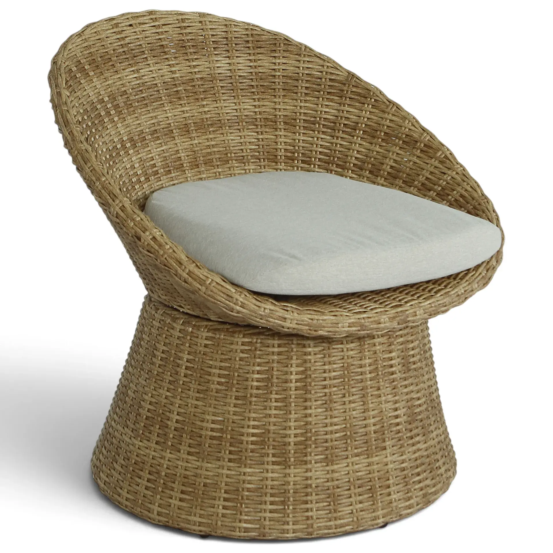 Lynsee Wicker Swivel Patio Chair