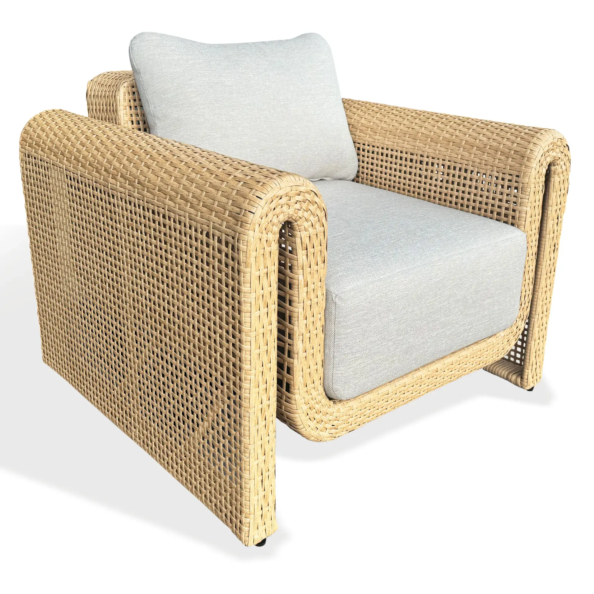 Cleandra Wicker Patio Chair