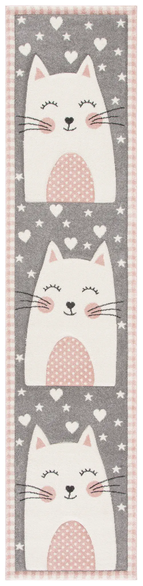 Carousel Kids Cat And Stars Rug