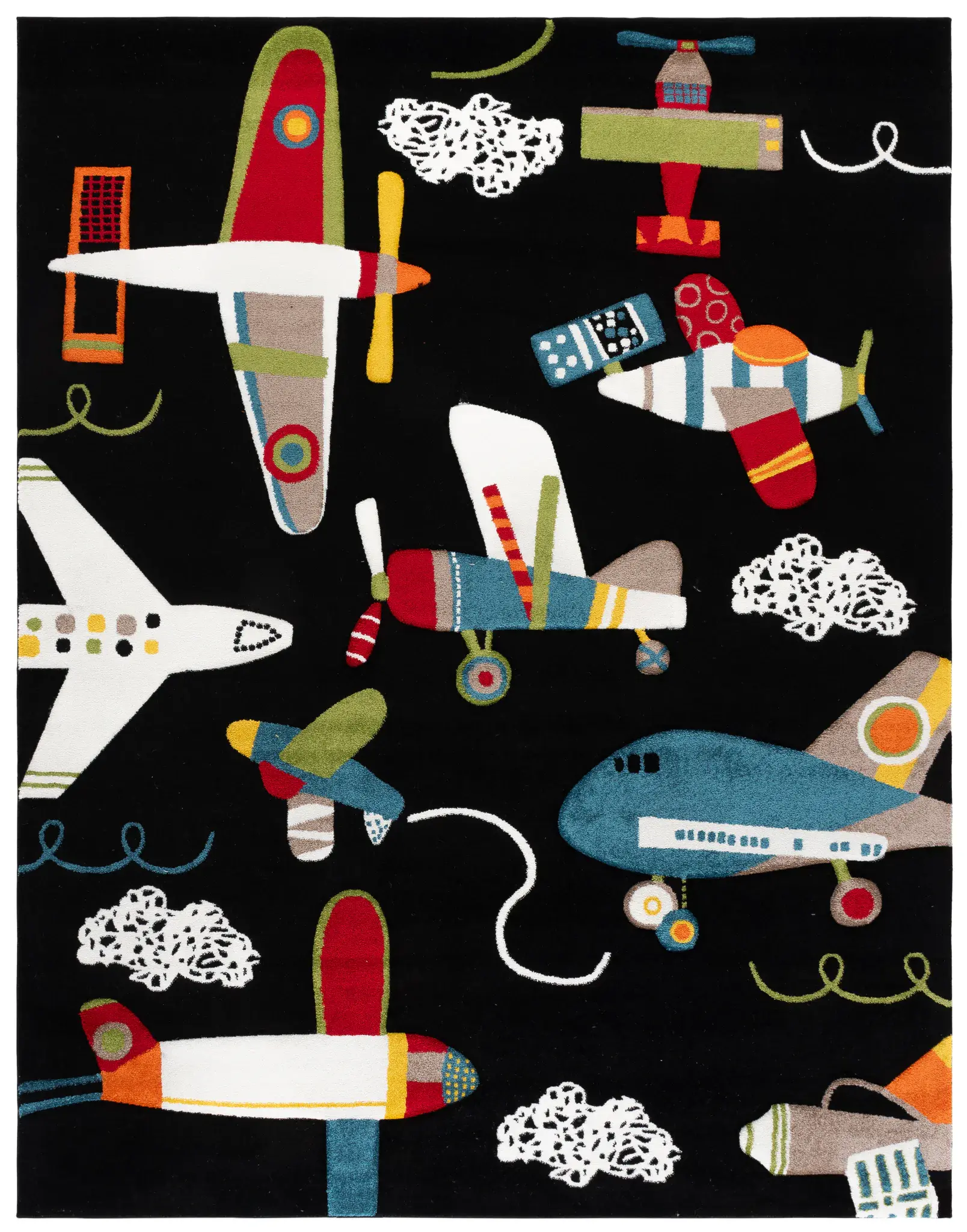 Carousel Kids Airplane Rug