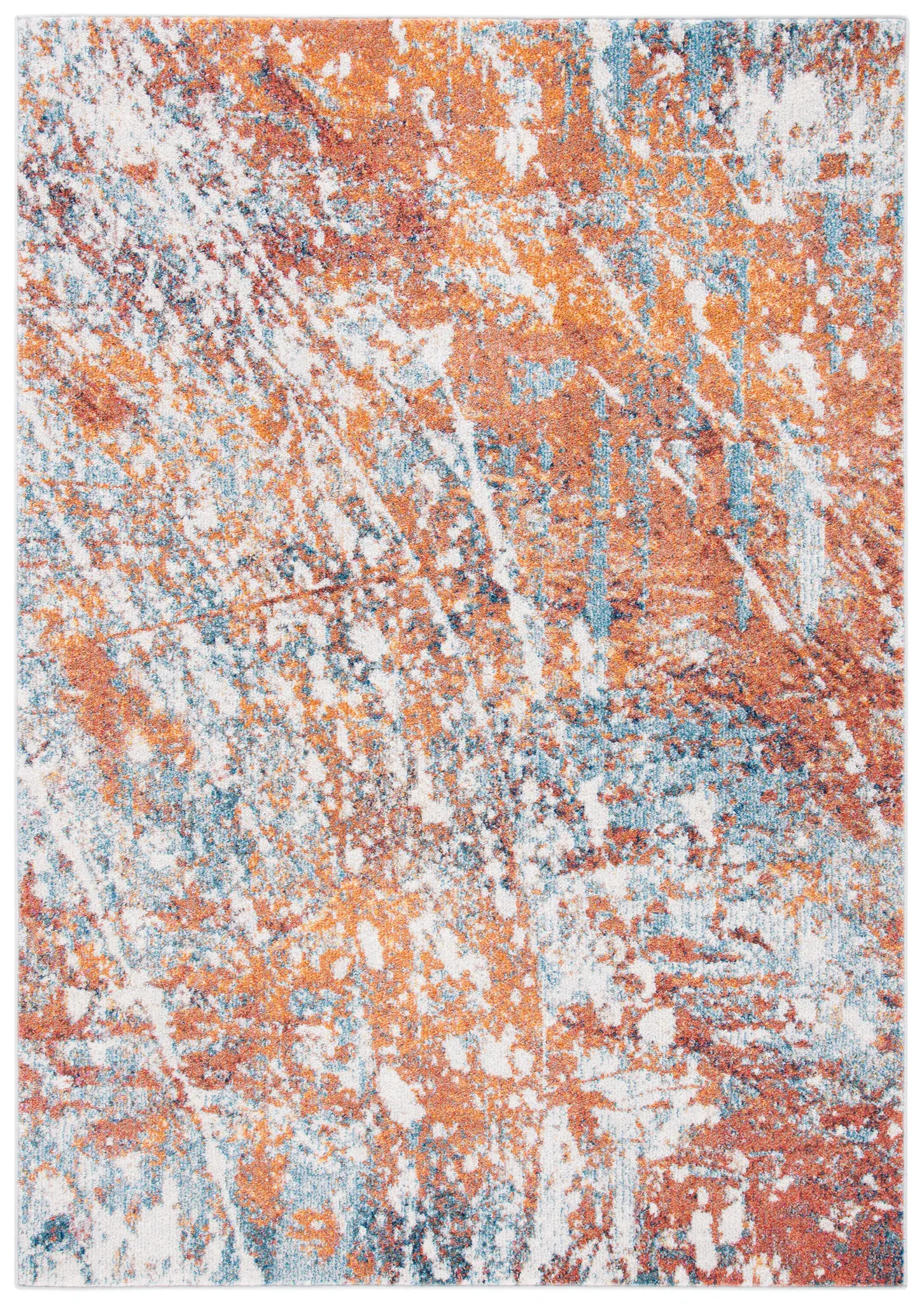 Crystal Weathered Abstract Rug