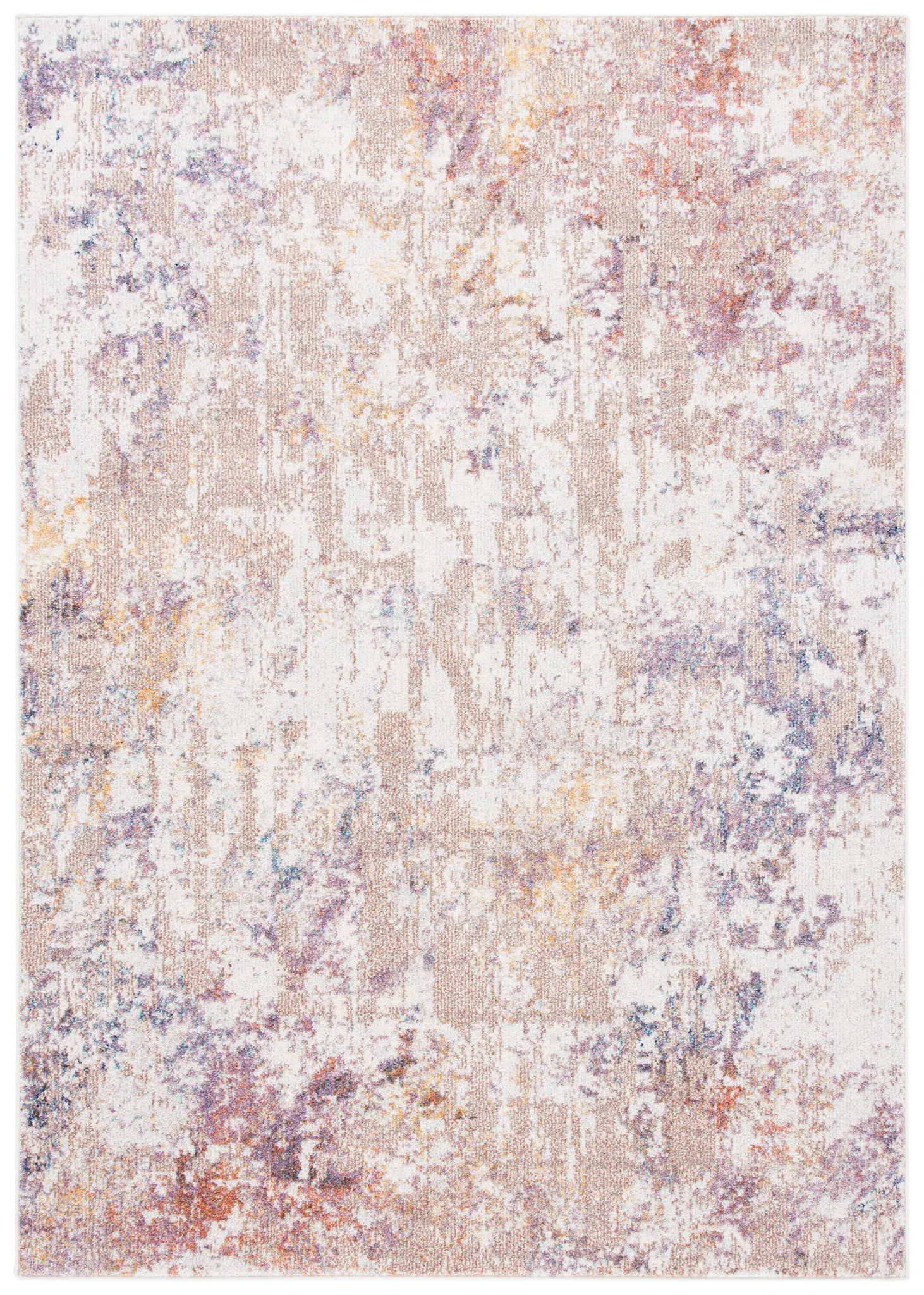 Crystal Faded Abstract Rug