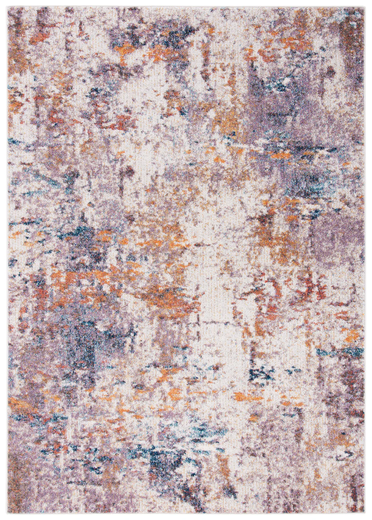 Crystal Faded Abstract Rug