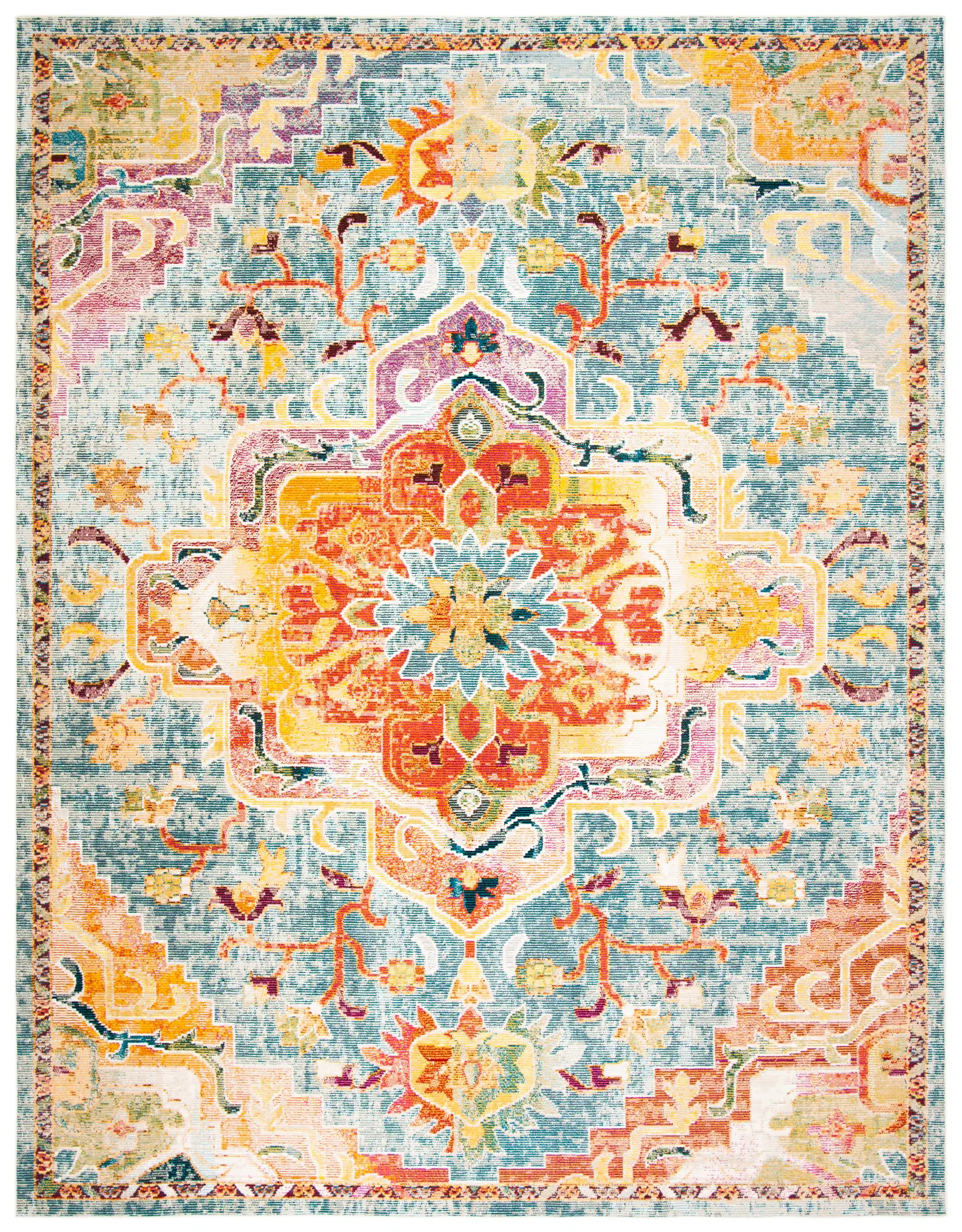 Crystal Traditional Medallion Rug