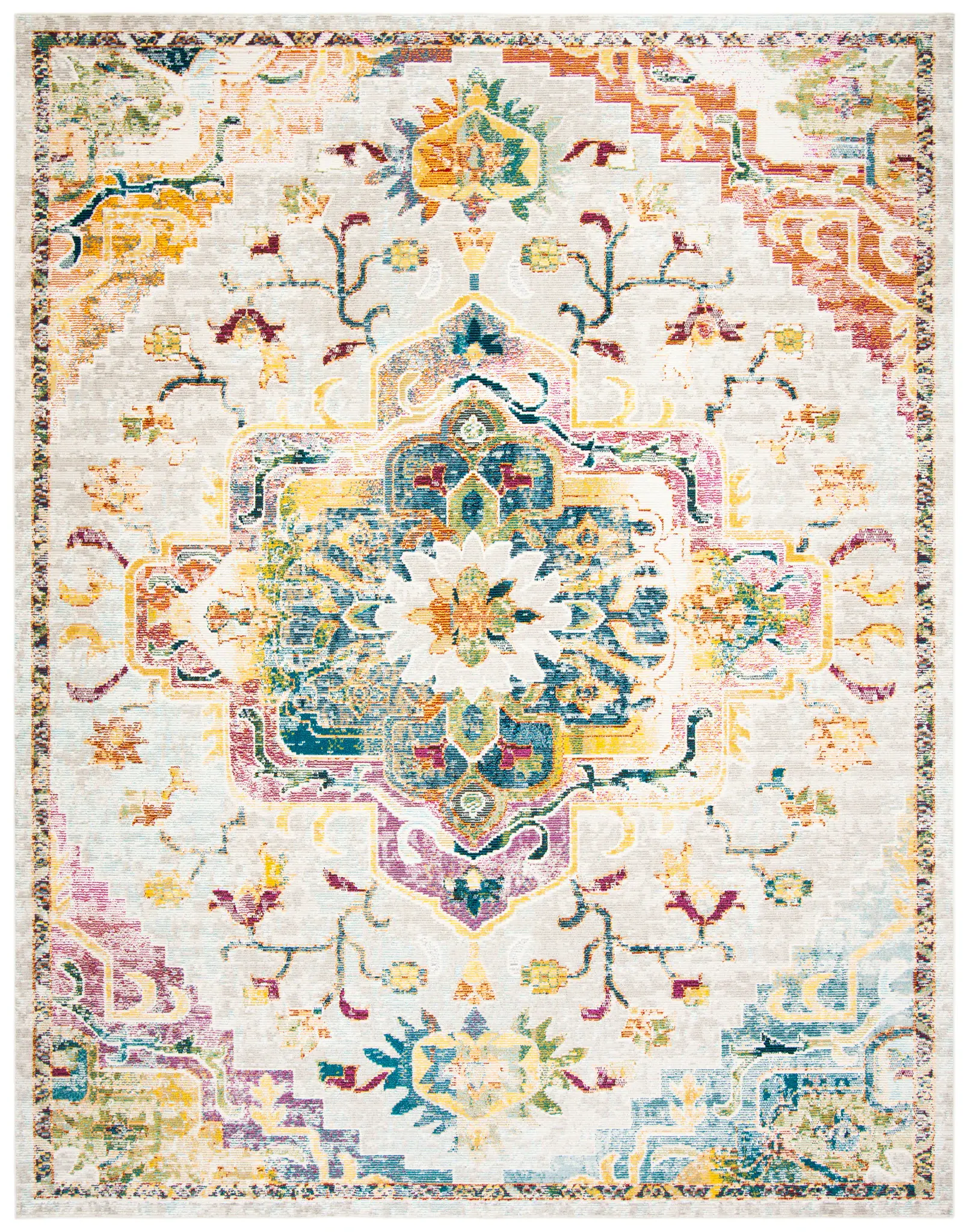 Crystal Traditional Medallion Rug