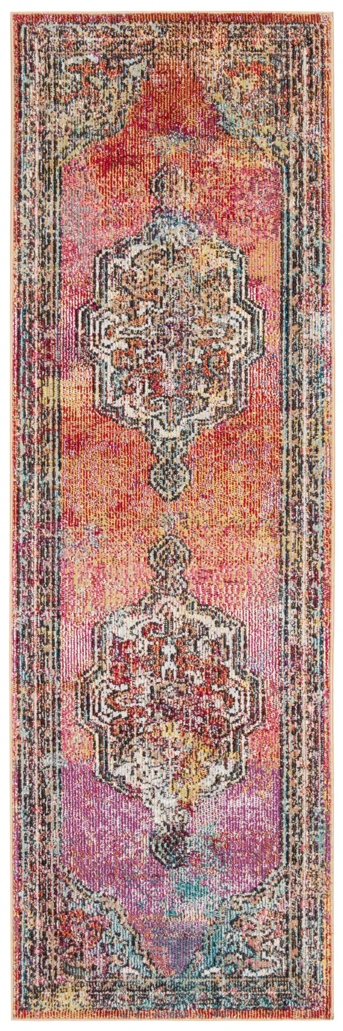 Crystal Baroque Medallion Rug