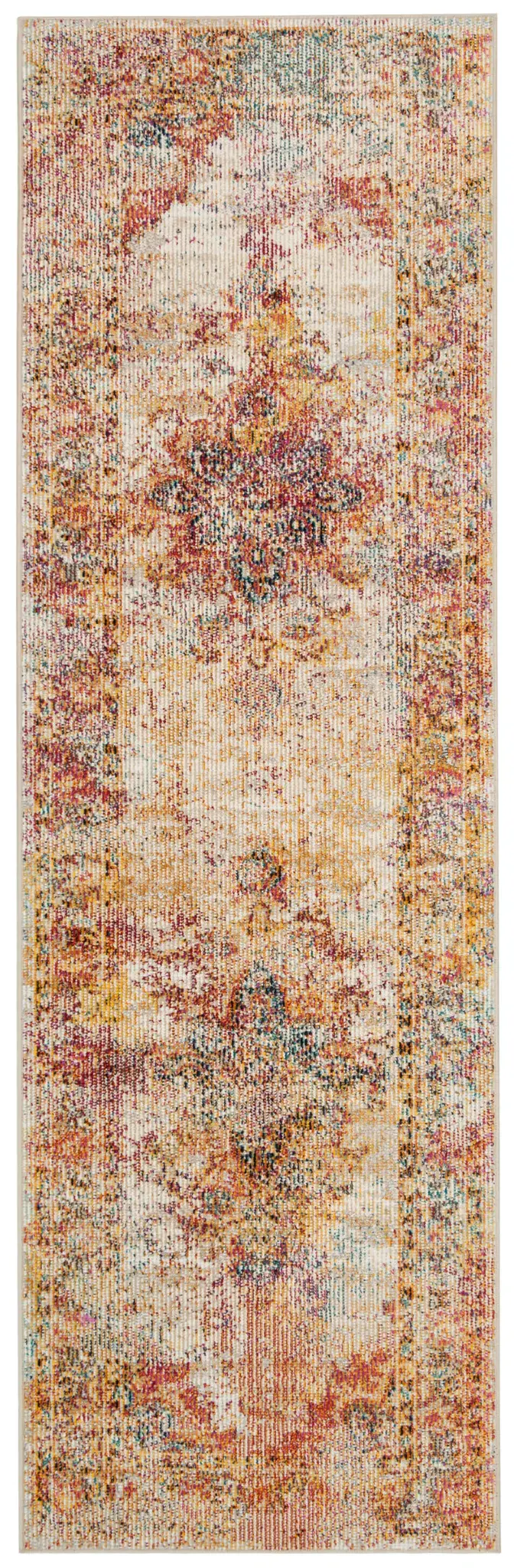Crystal Faded Medallion Rug