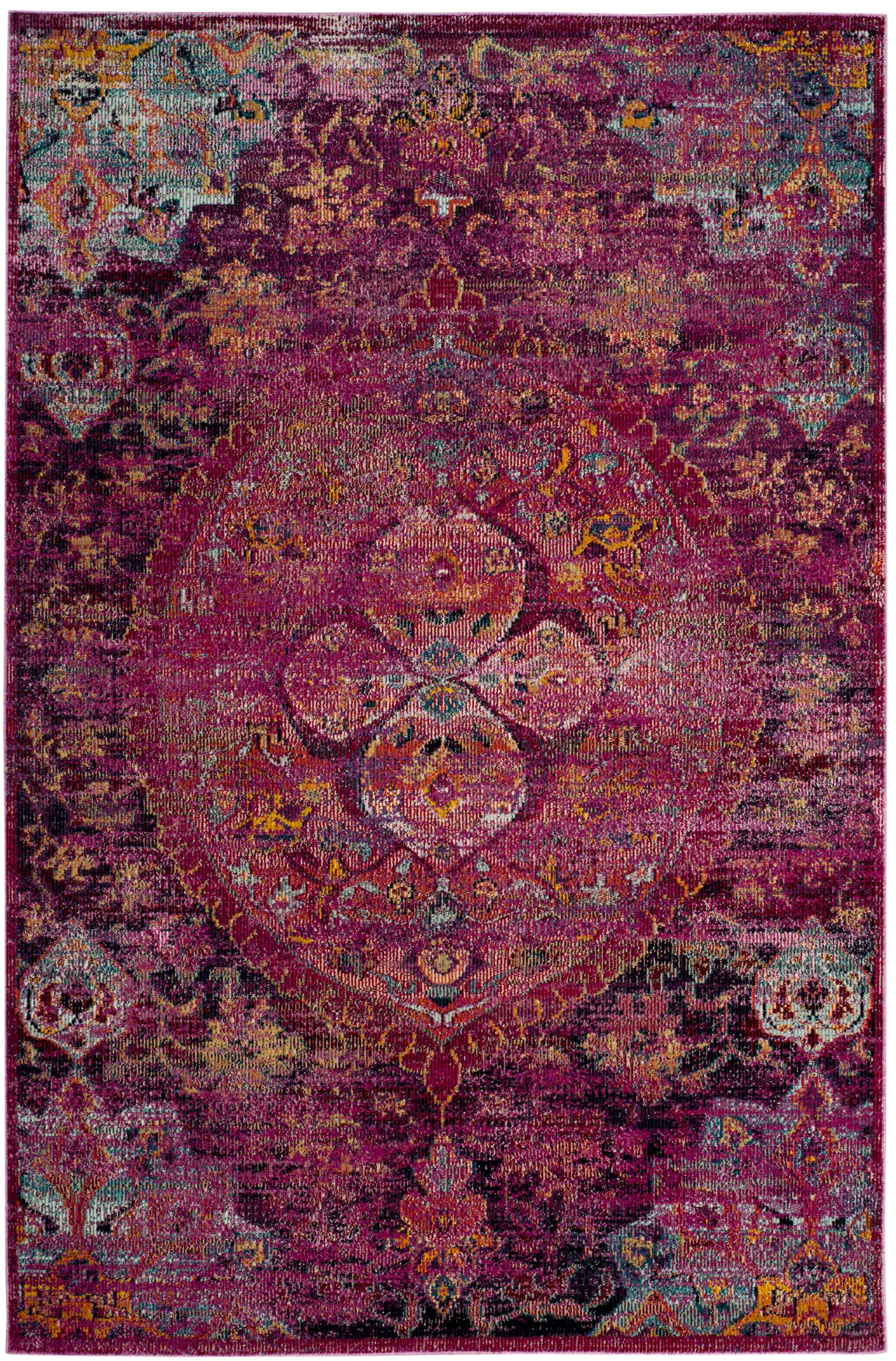 Crystal Round Medallion Rug