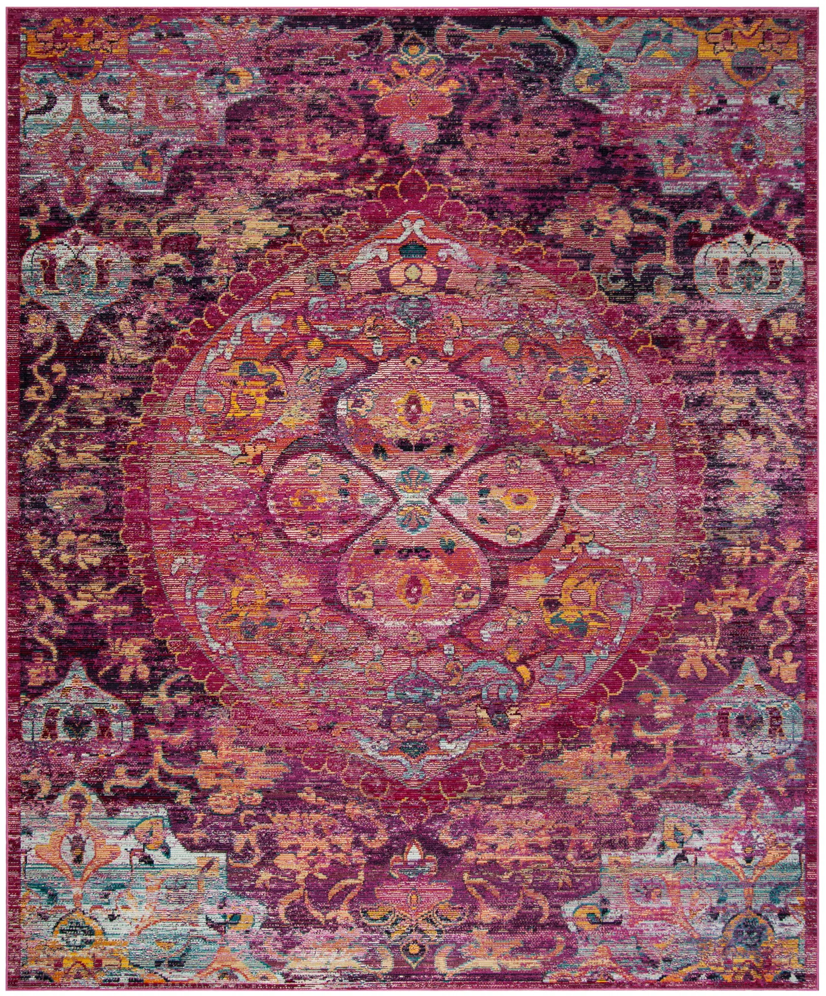 Crystal Round Medallion Rug