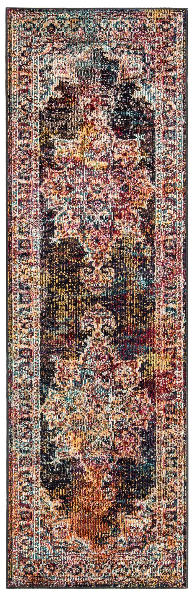 Crystal Floral Star Medallion Rug