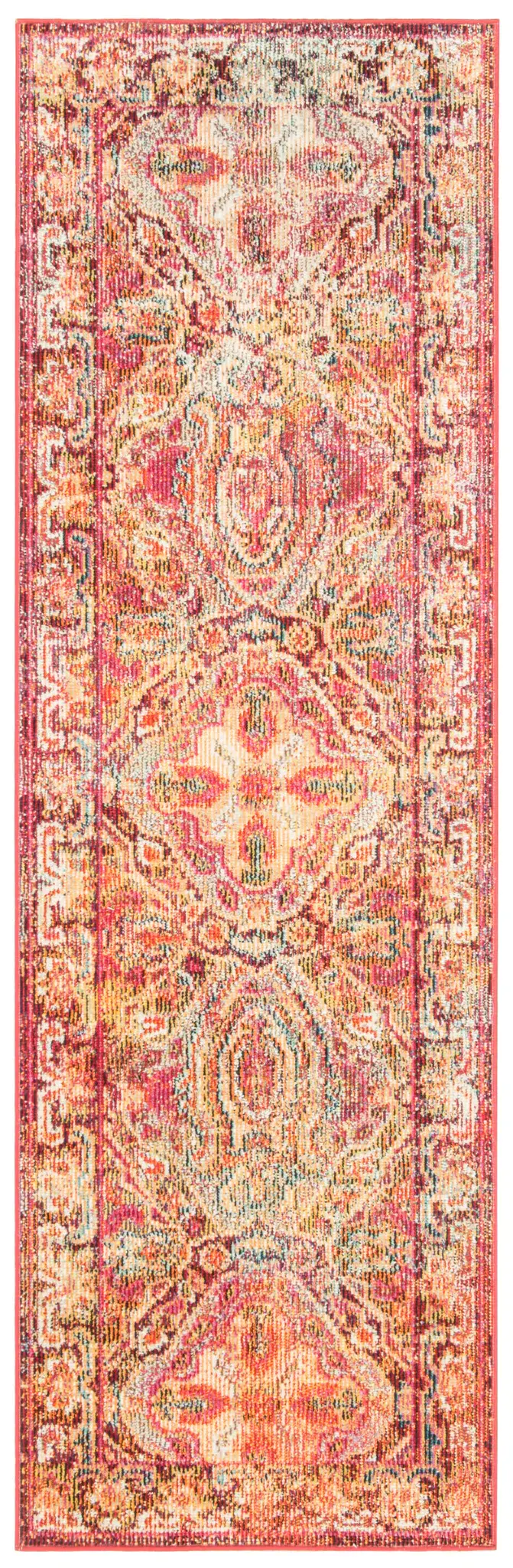 Crystal Stacked Medallion Rug