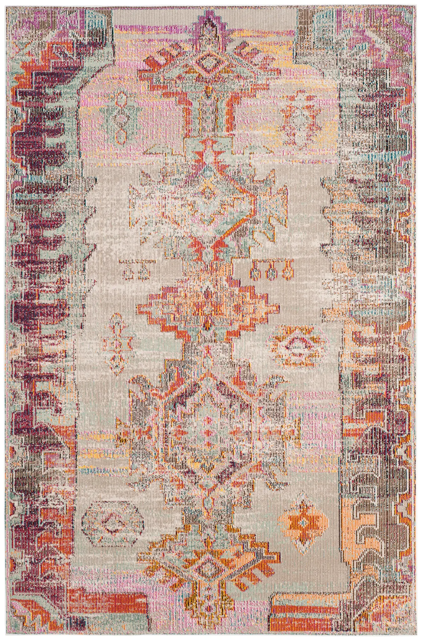 Crystal Tribal Medallion Rug