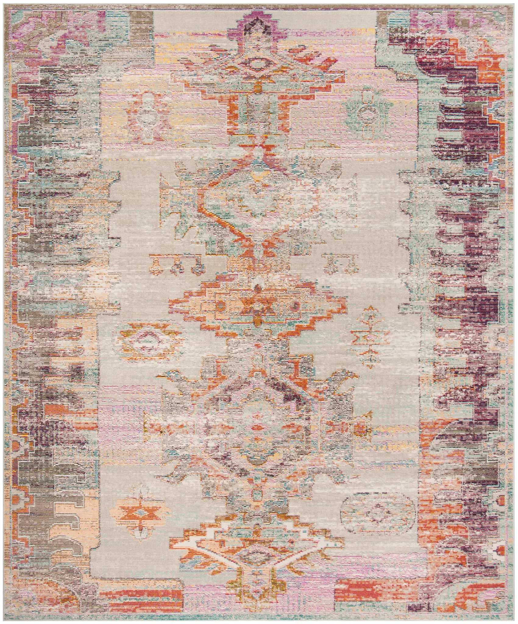 Crystal Tribal Medallion Rug
