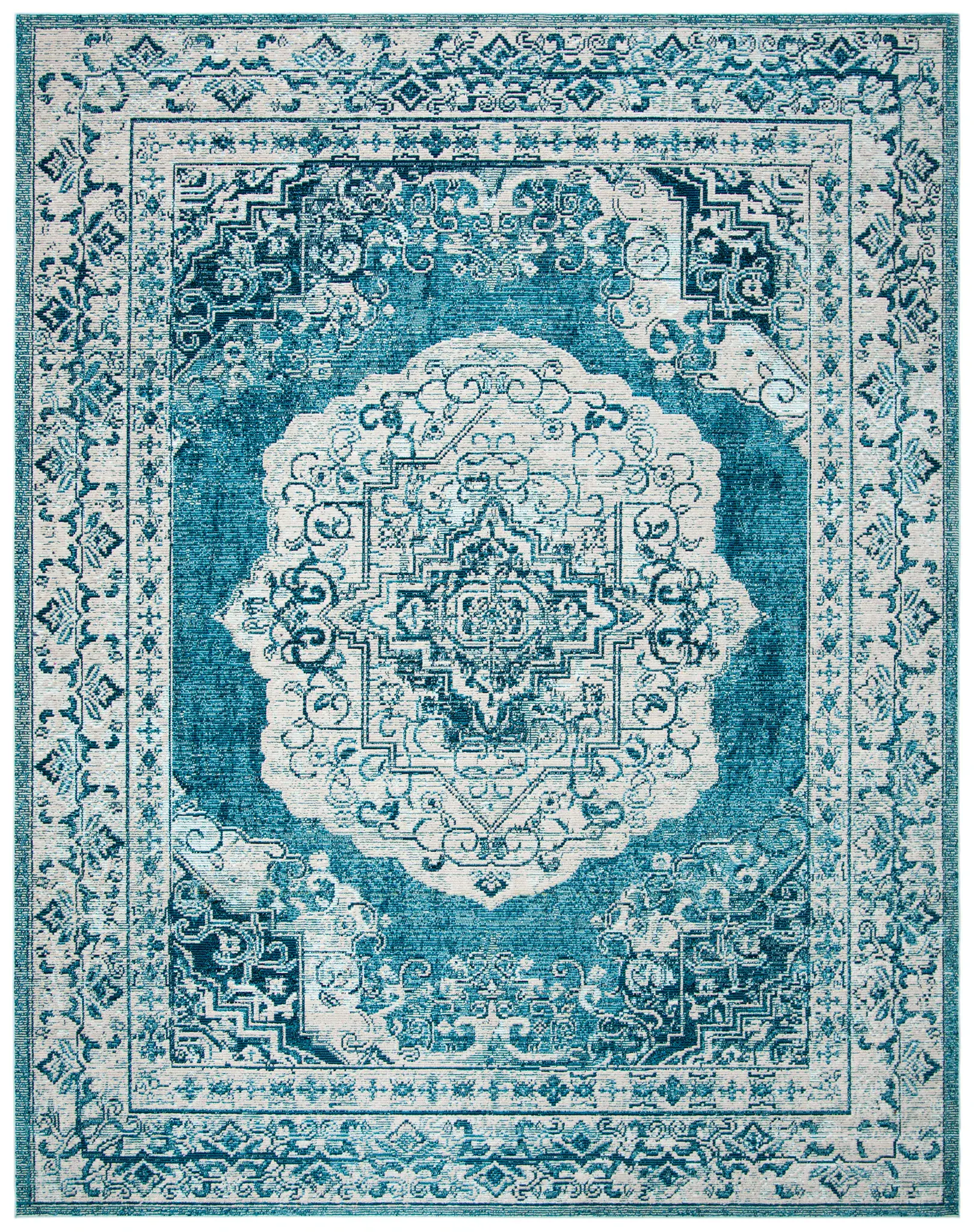 Crystal Vintage Medallion Rug