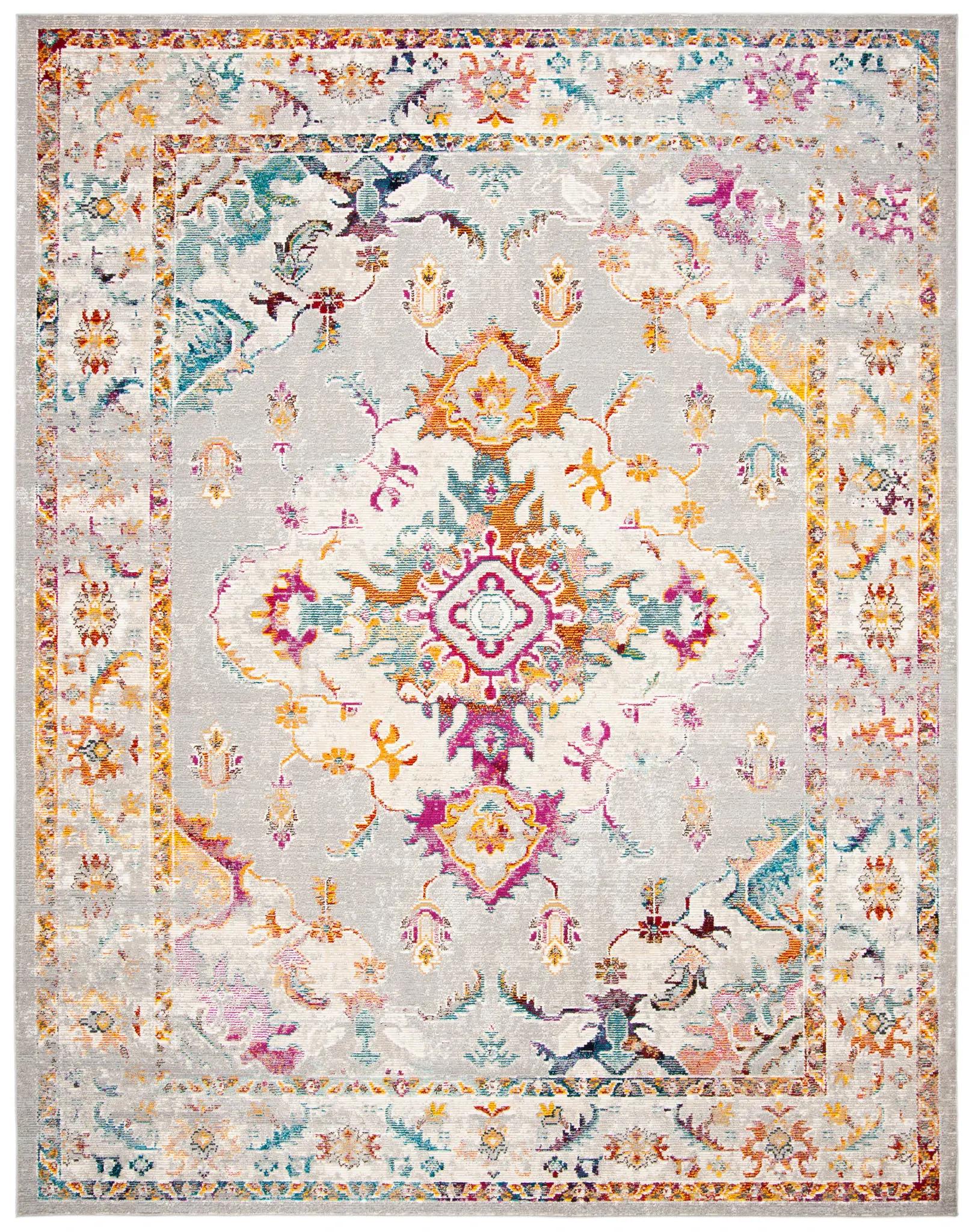 Crystal Boho Medallion Rug