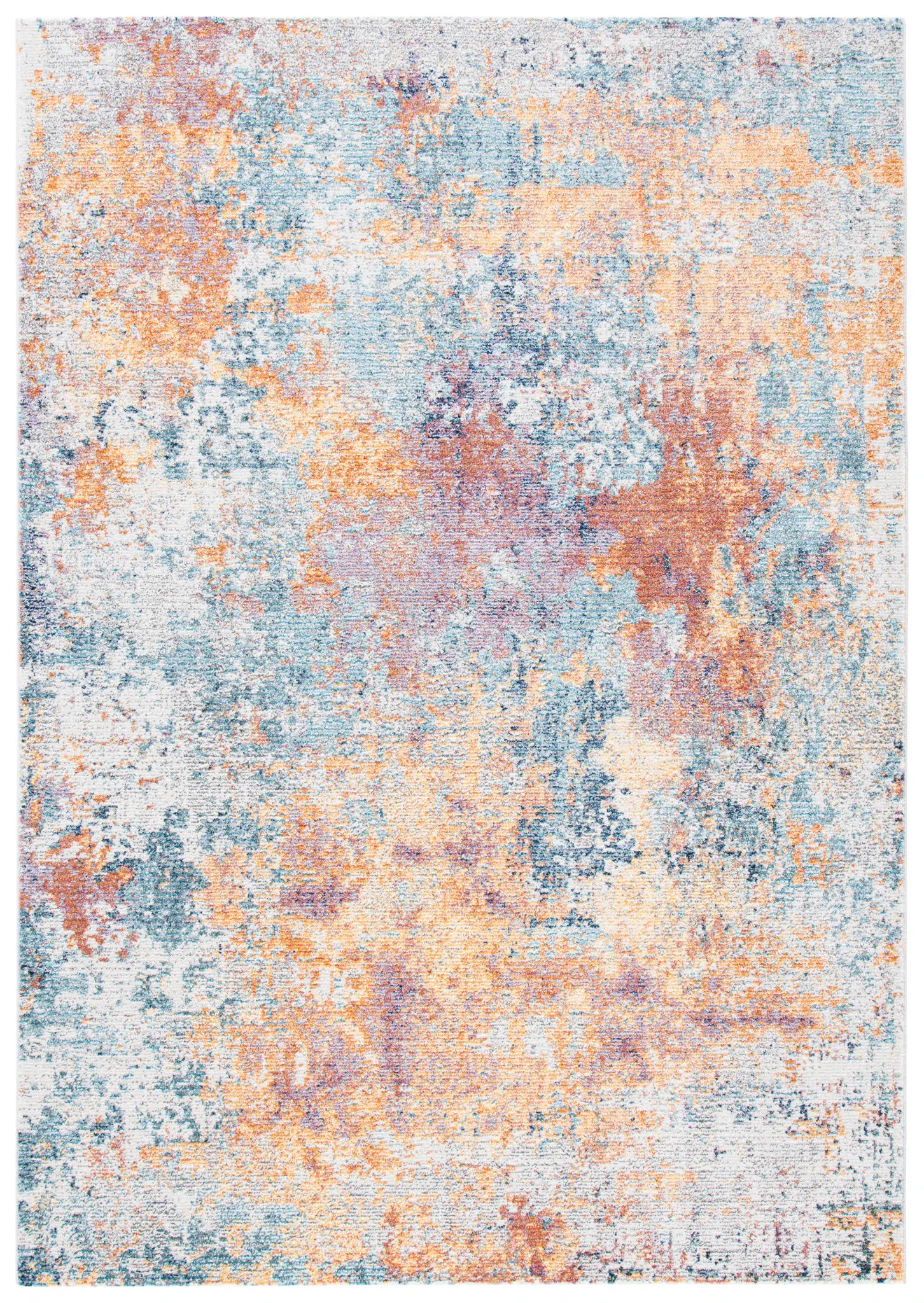 Crystal Blotted Abstract Rug