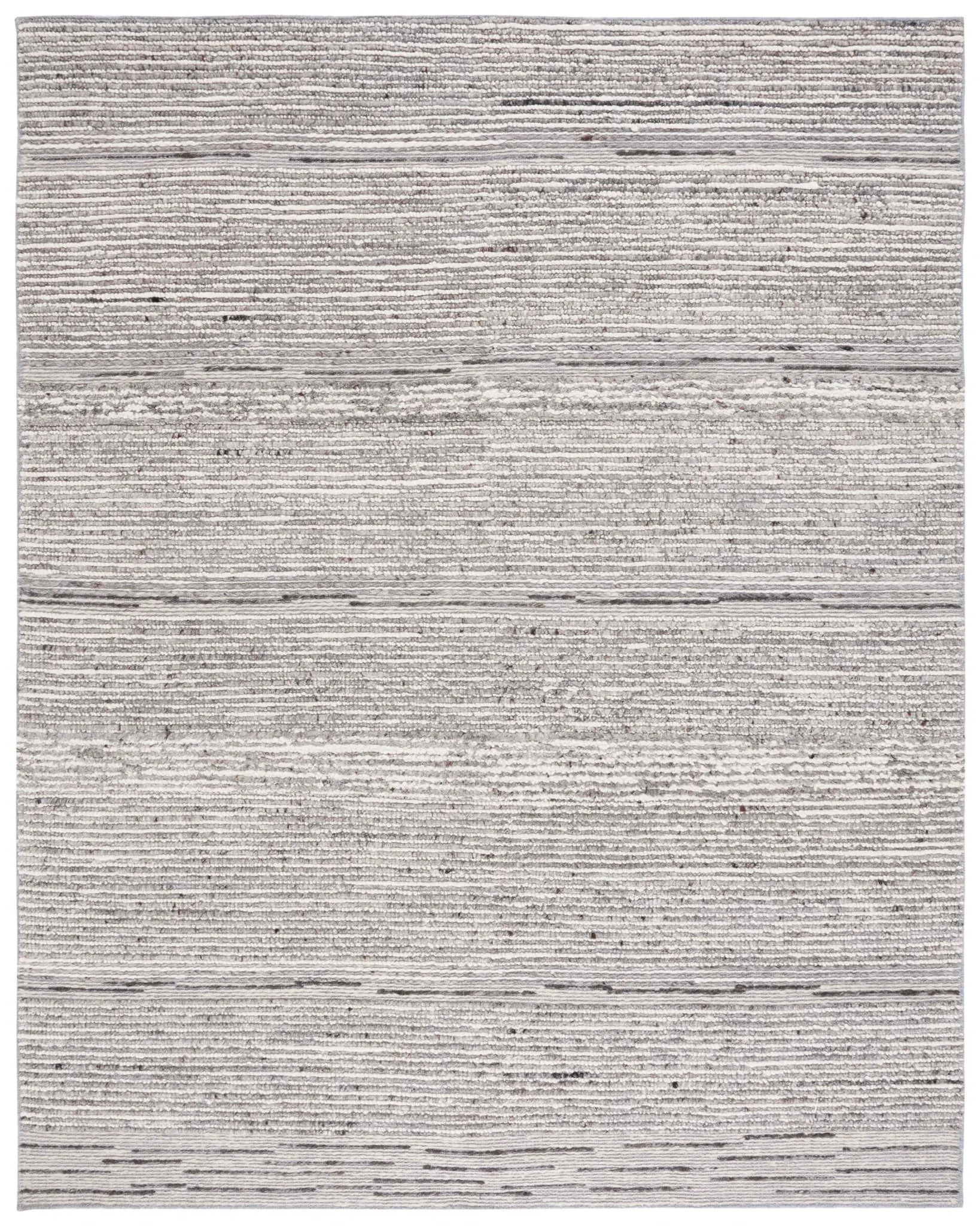 Casablanca Striped Hand-Woven Wool Rug