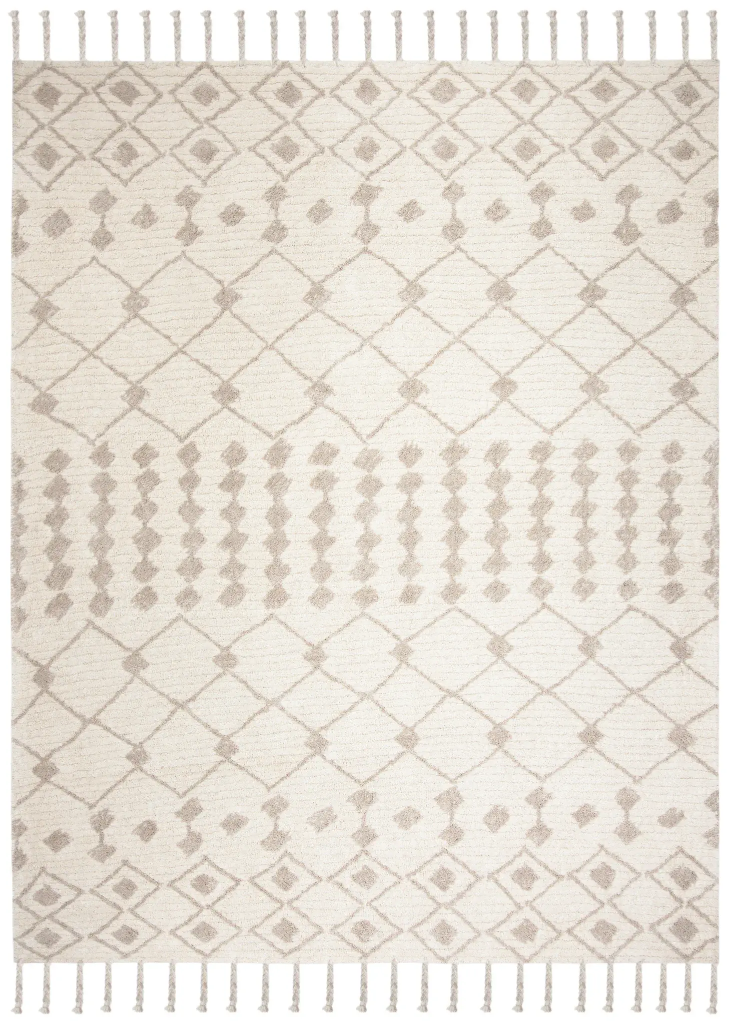 Casablanca Moroccan Hand-Tufted Wool Rug