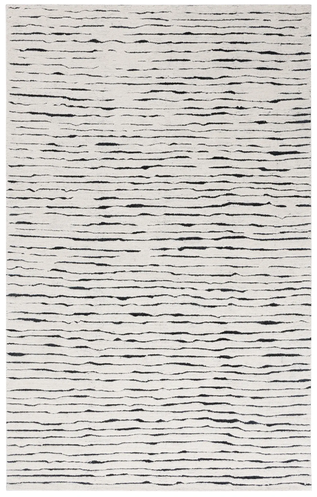 Casablanca Sketch Stripe Hand-Tufted Wool Rug