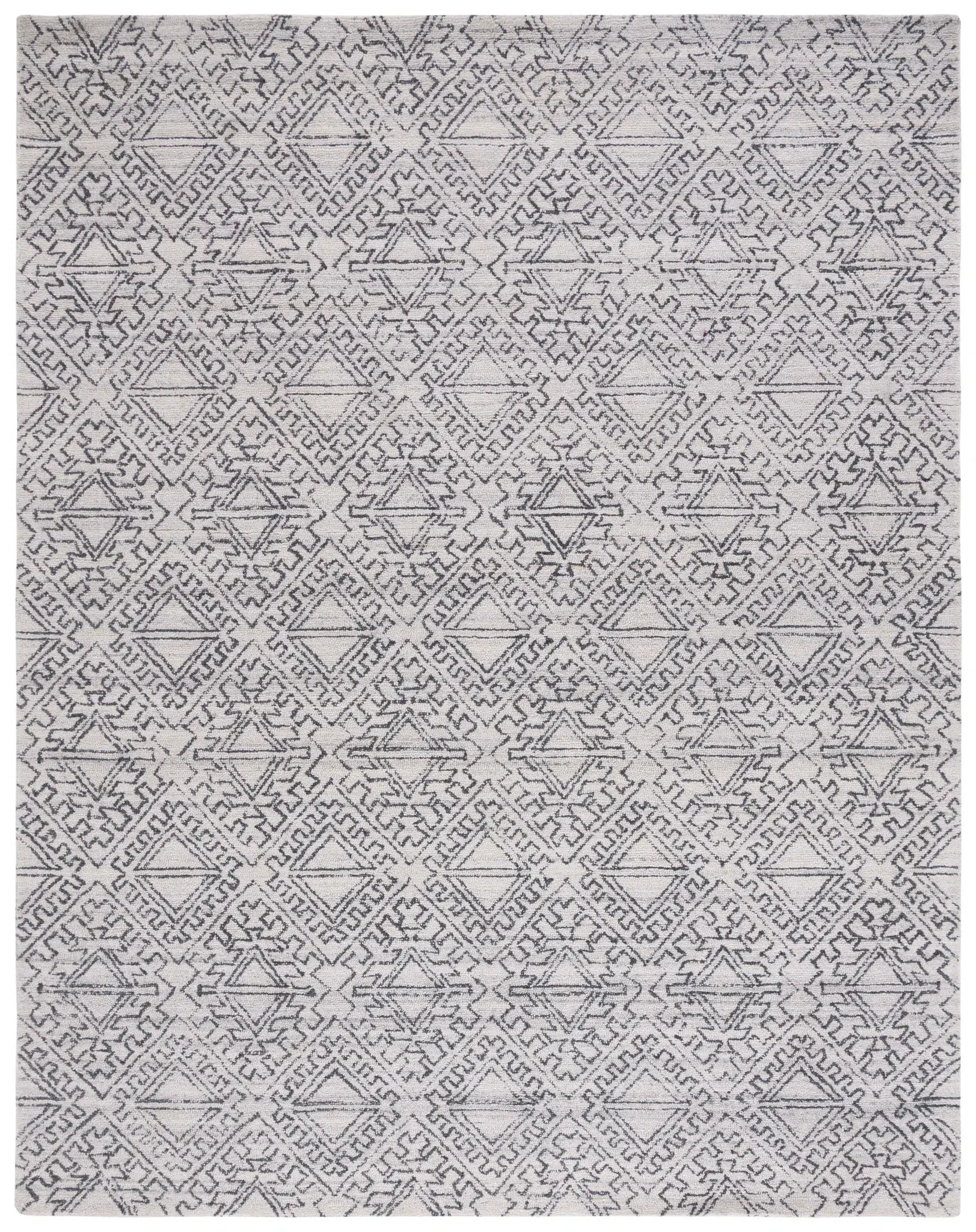 Casablanca Tribal Diamond Hand-Tufted Rug