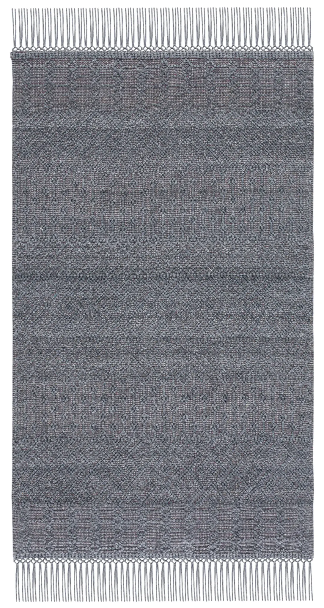 Casablanca Banded Diamond Hand-Woven Rug