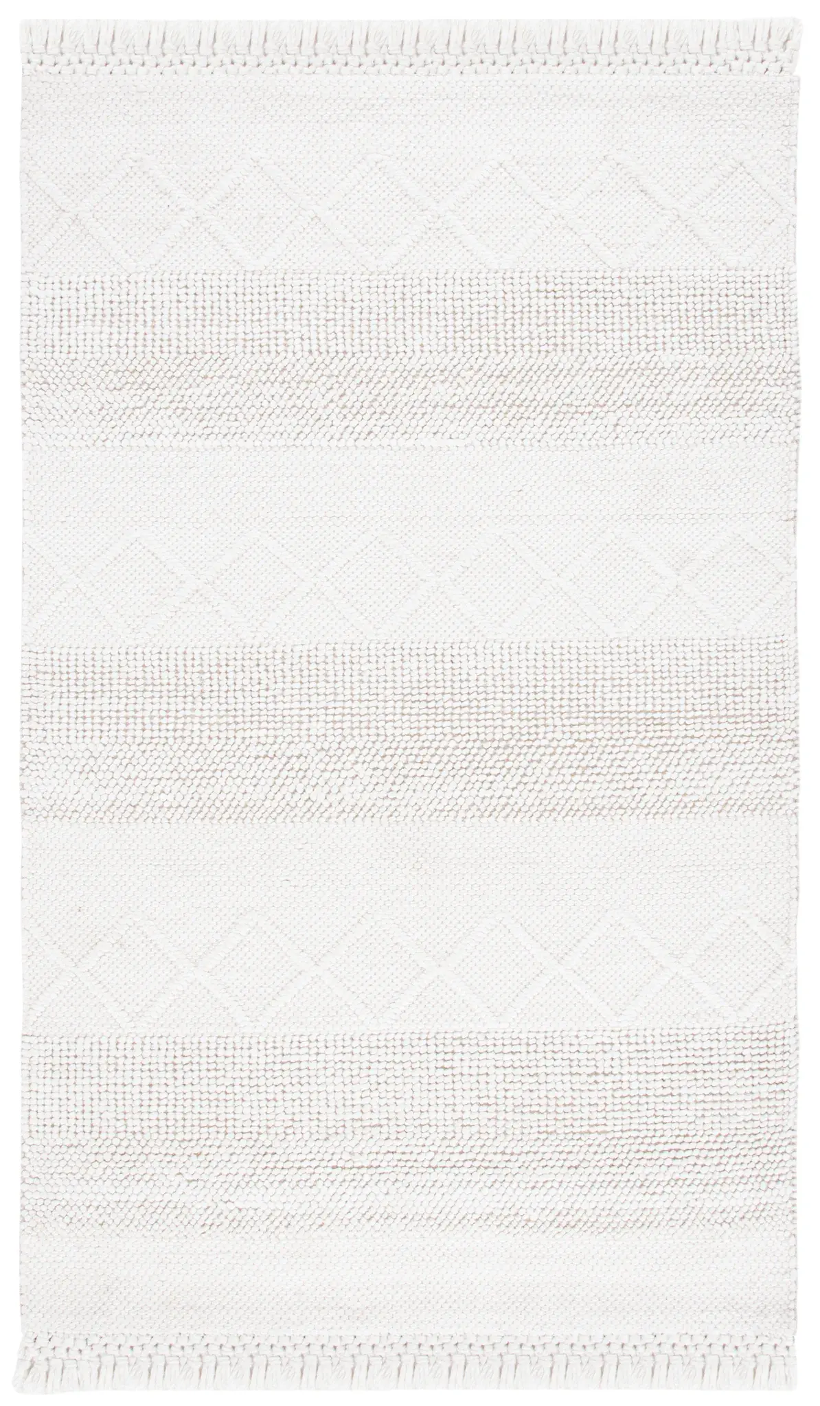 Casablanca Trellis Stripe Hand-Woven Rug