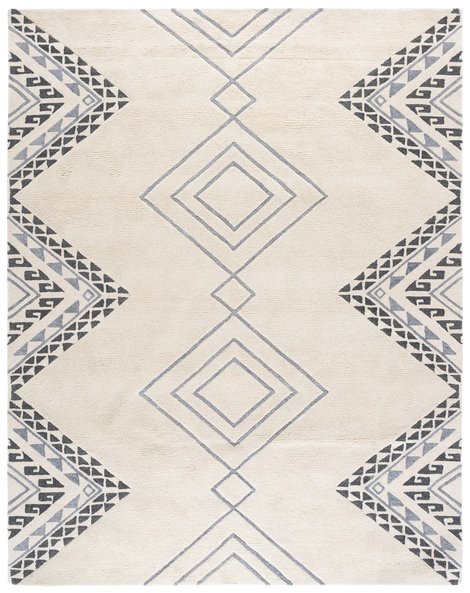 Casablanca Diamond Chevron Hand-Tufted Rug