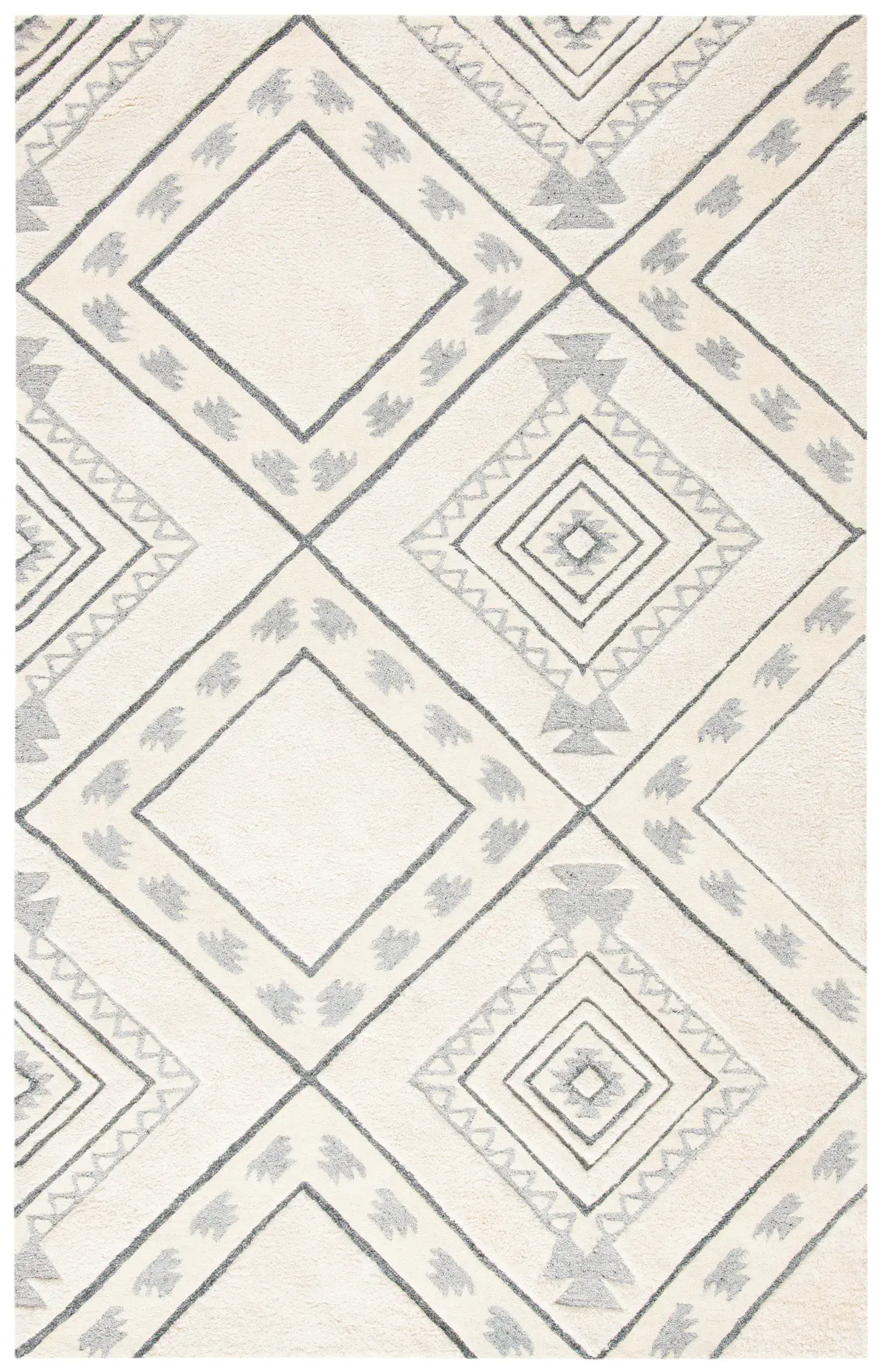 Casablanca Diamond Chevron Hand-Tufted Rug