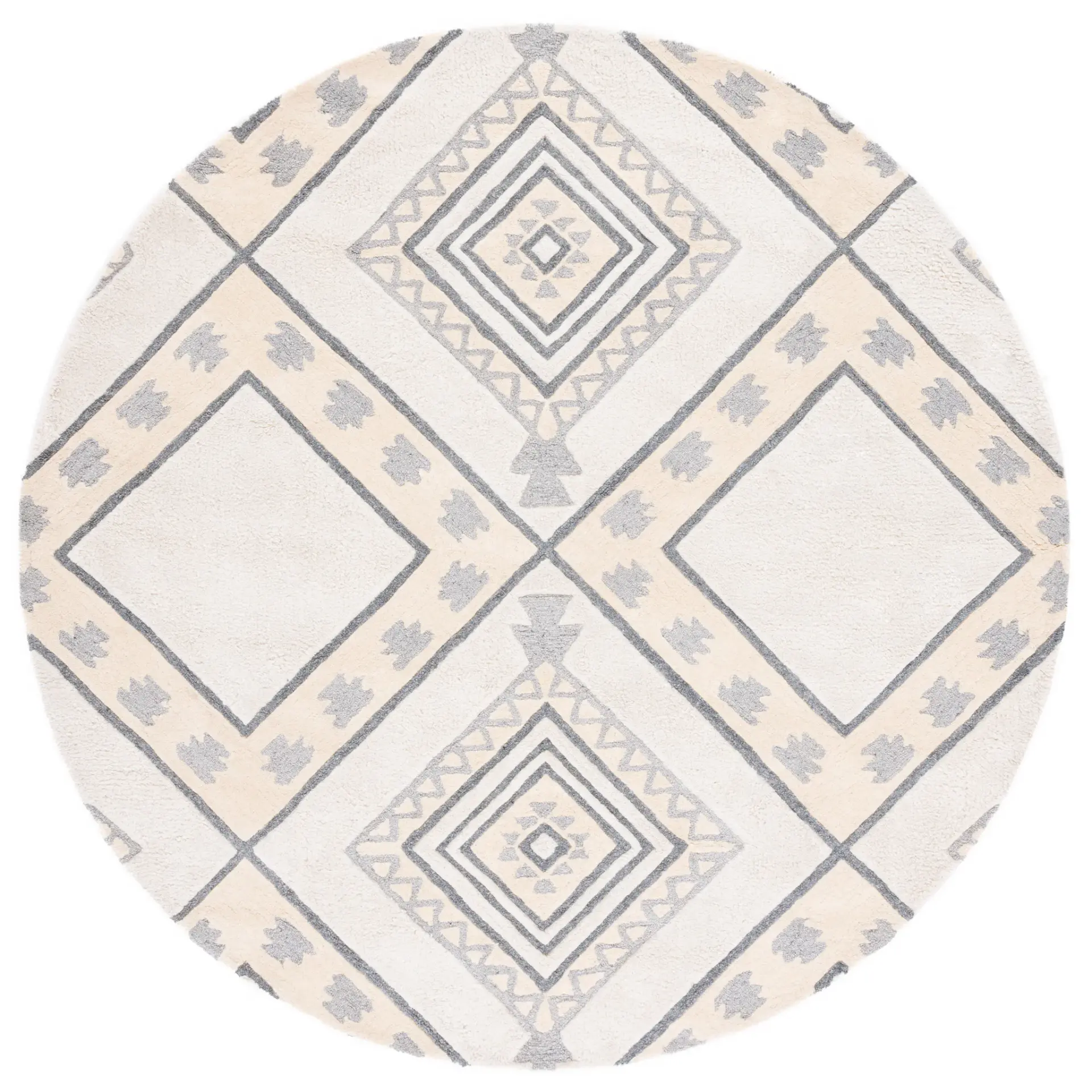 Casablanca Diamond Chevron Hand-Tufted Rug
