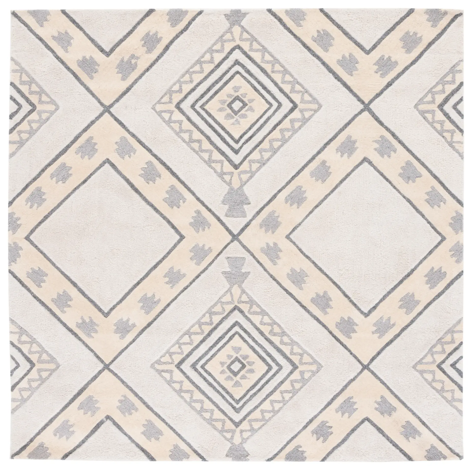 Casablanca Diamond Chevron Hand-Tufted Rug