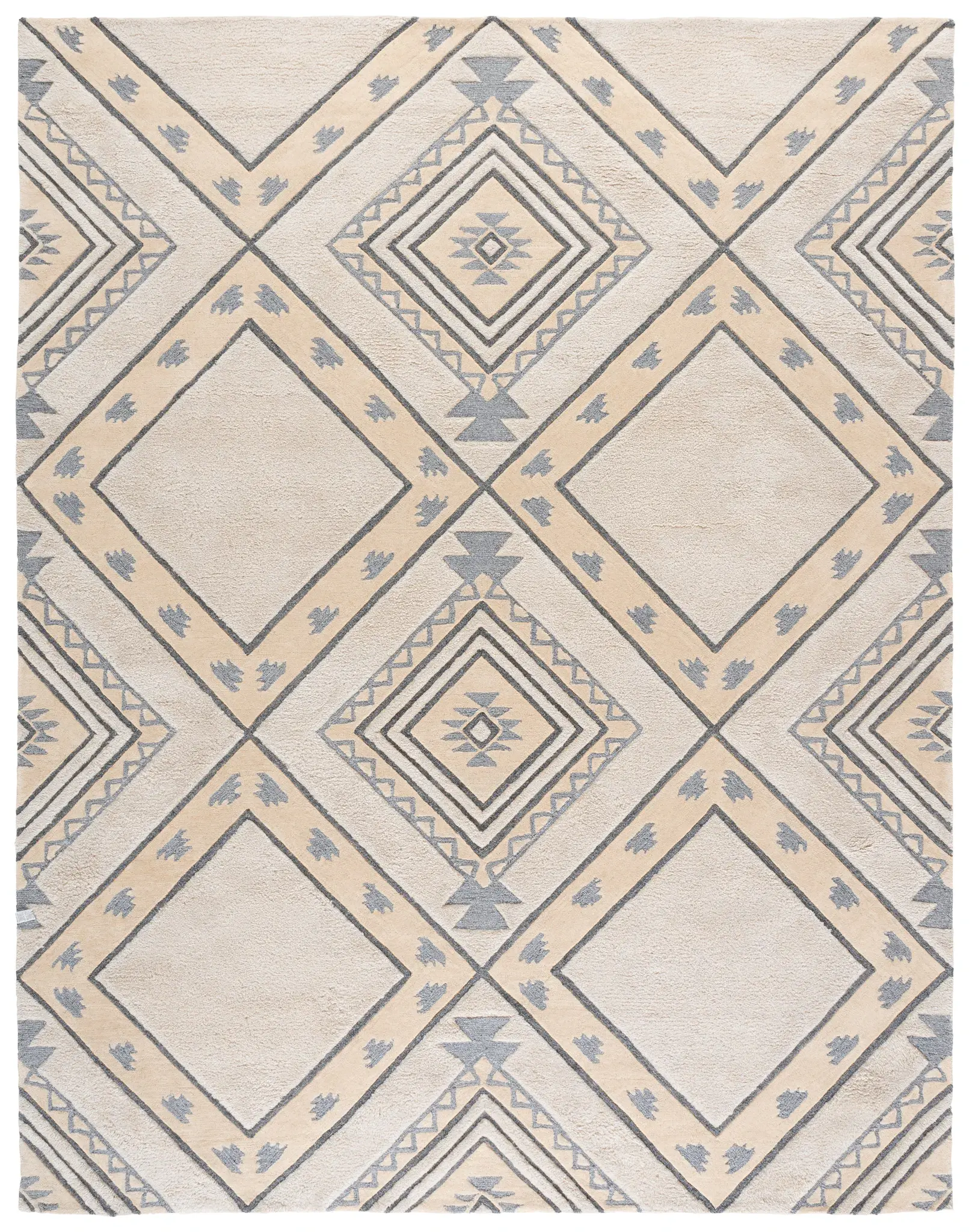 Casablanca Diamond Chevron Hand-Tufted Rug
