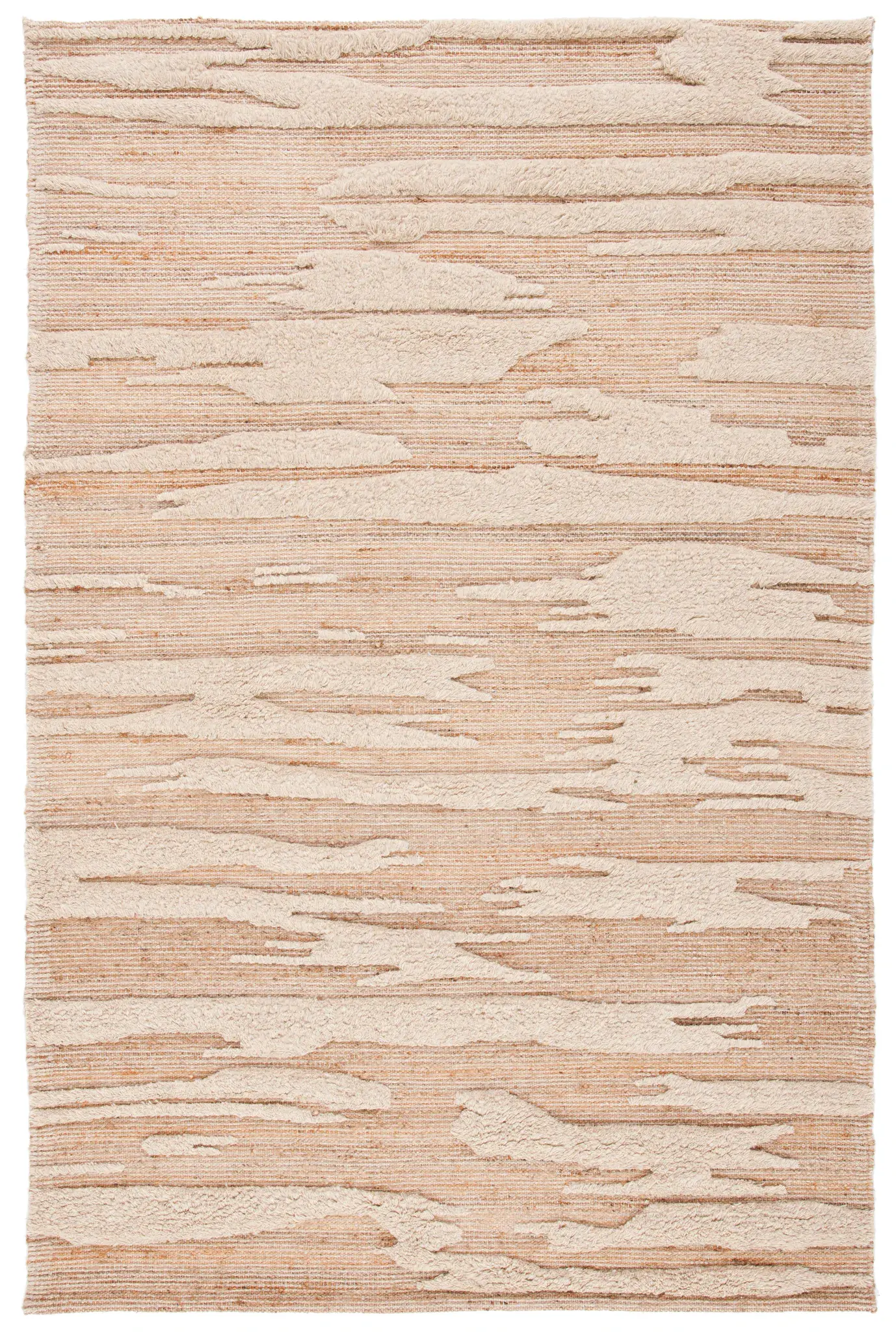 Casablanca Raised Stripe Flatweave Wool Rug