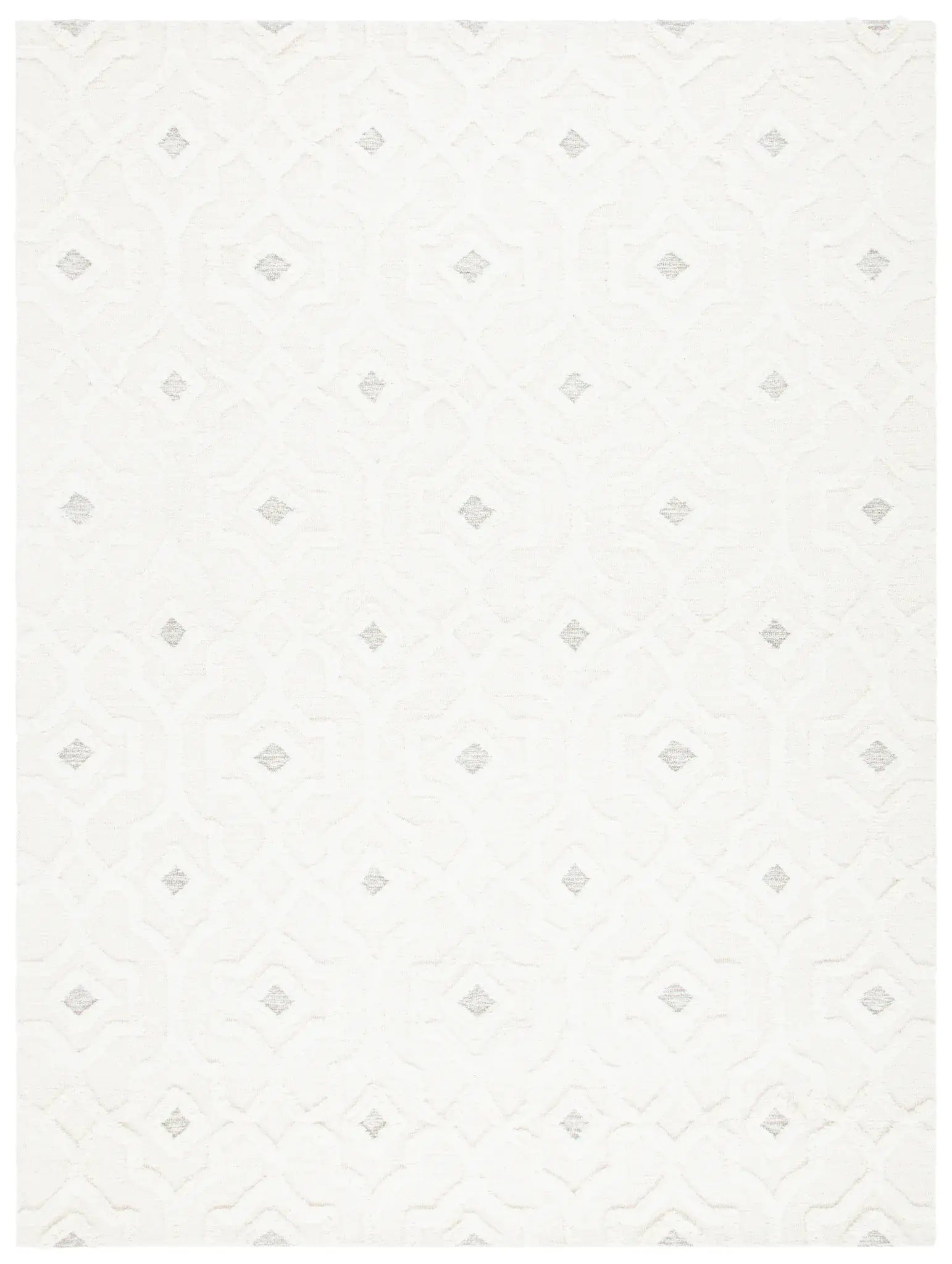 Casablanca Carved Trellis Hand-Tufted Wool Rug