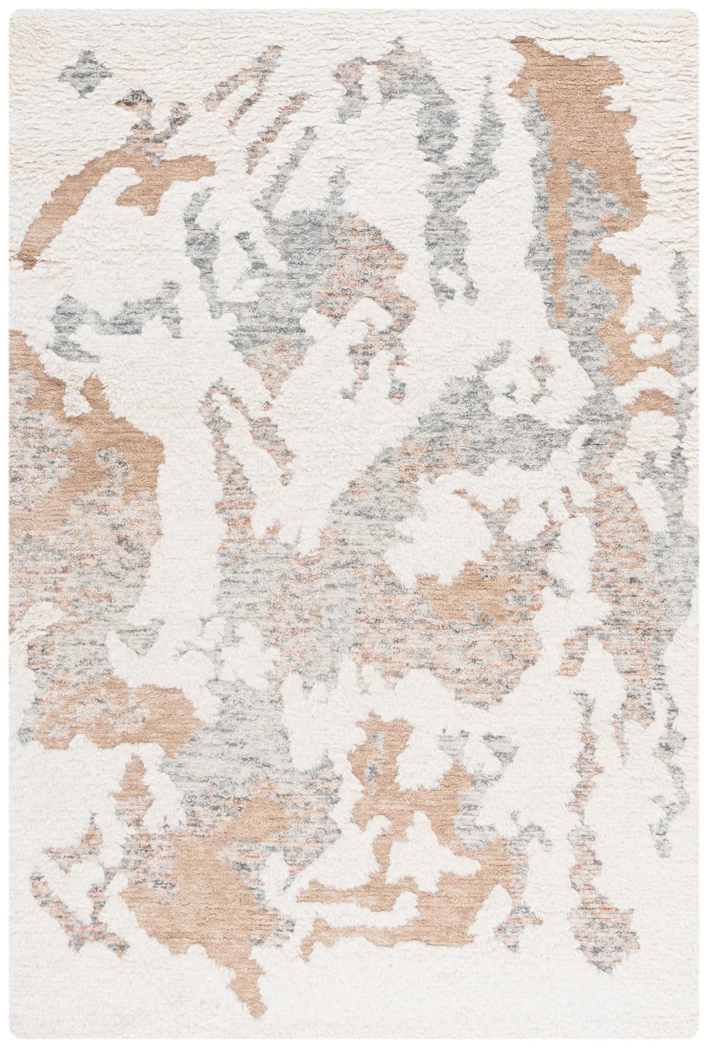 Casablanca Abstract Shapes Hand-Tufted Wool Rug