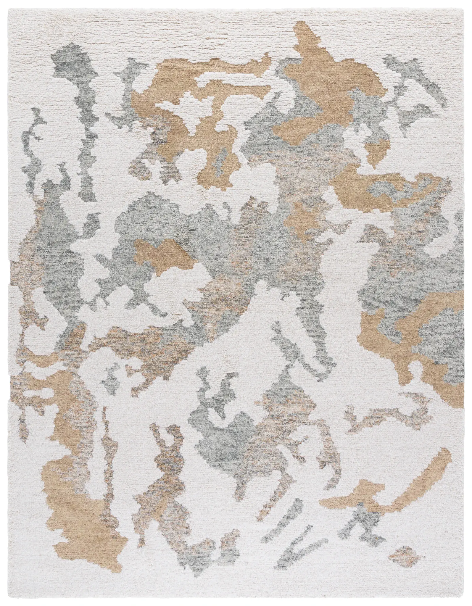 Casablanca Abstract Shapes Hand-Tufted Wool Rug