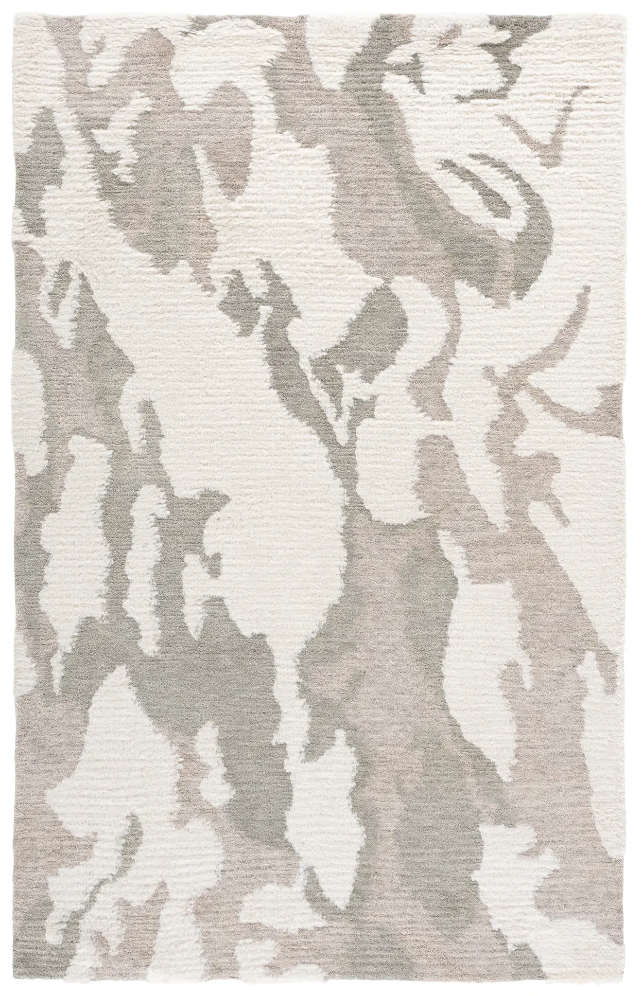 Casablanca Abstract Marble Hand-Tufted Wool Rug