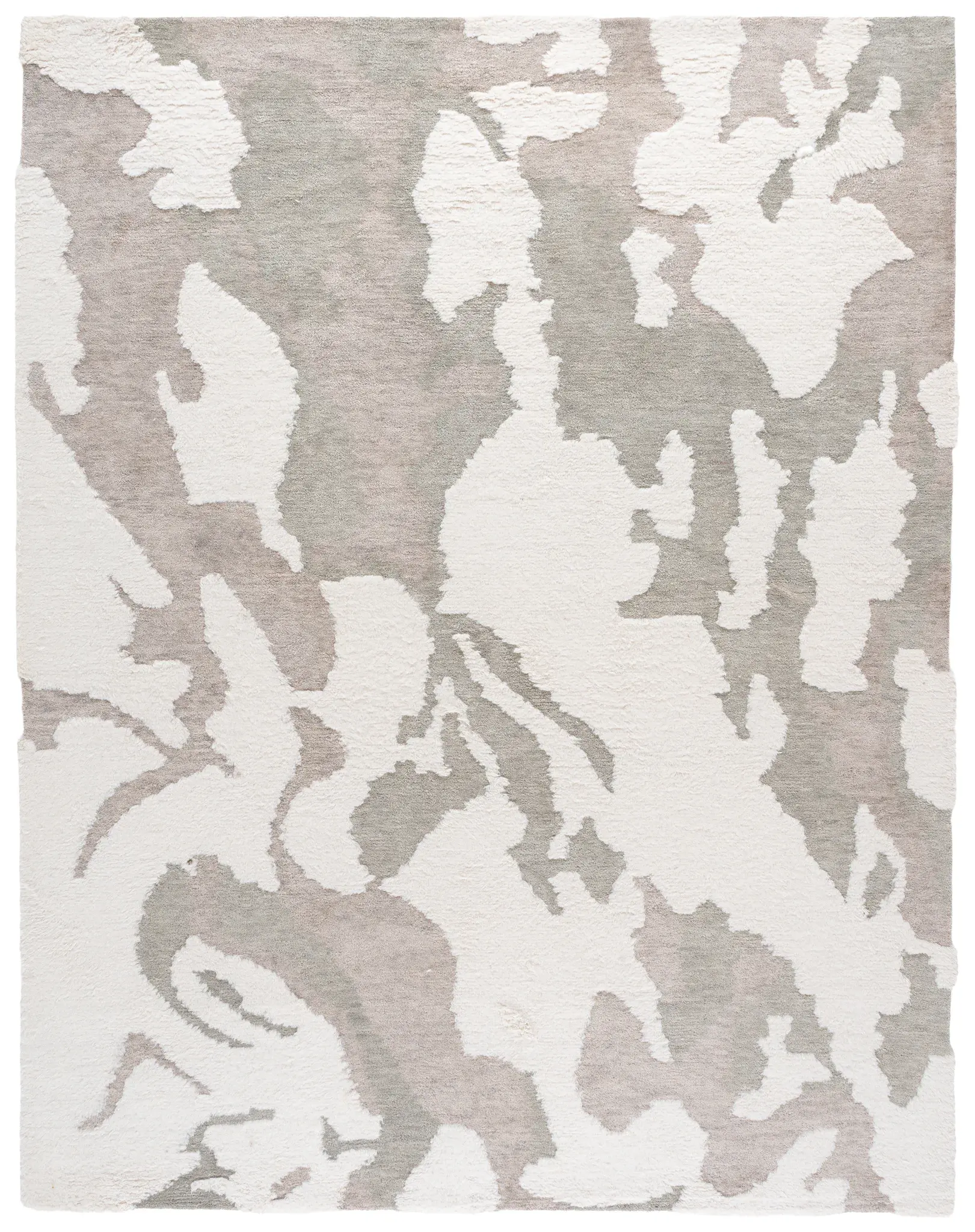 Casablanca Abstract Marble Hand-Tufted Wool Rug