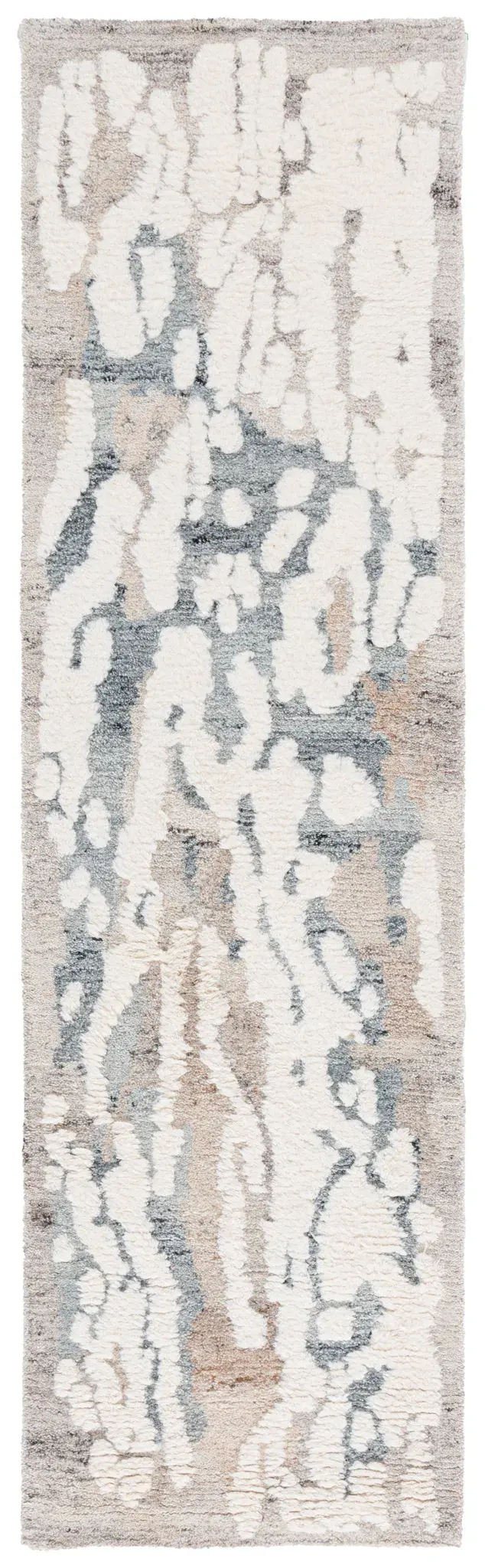 Casablanca Abstract Hand-Tufted Shag Wool Rug