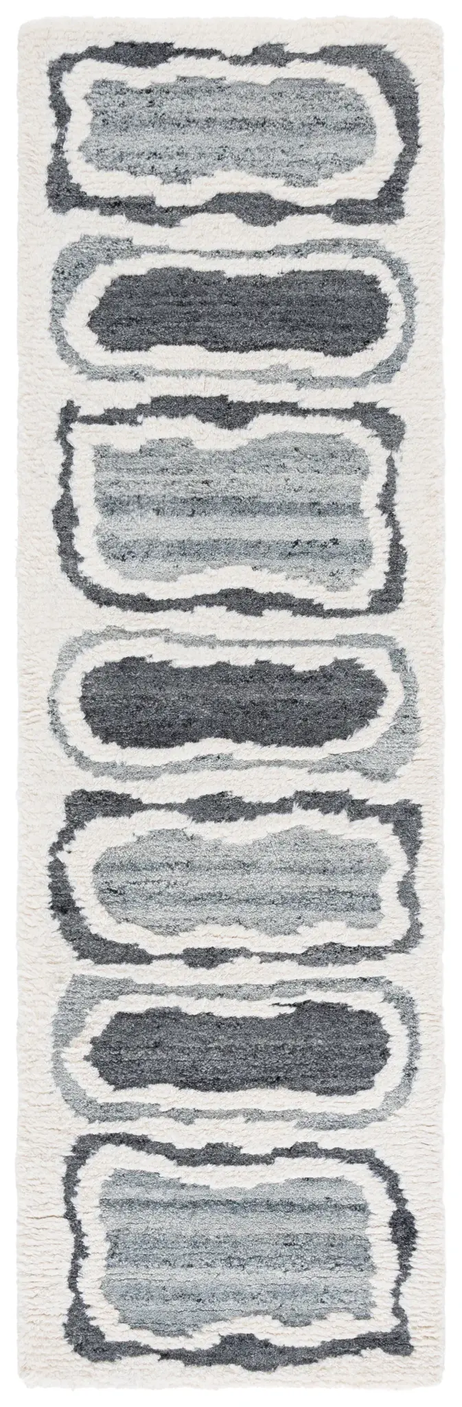 Casablanca Organic Pools Hand-Tufted Shag Wool Rug