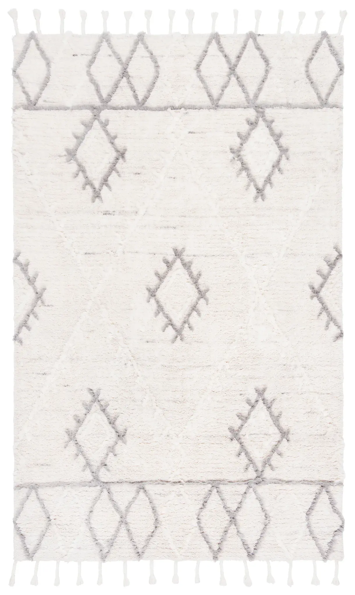 Casablanca Moroccan Diamond Hand-Tufted Wool Rug