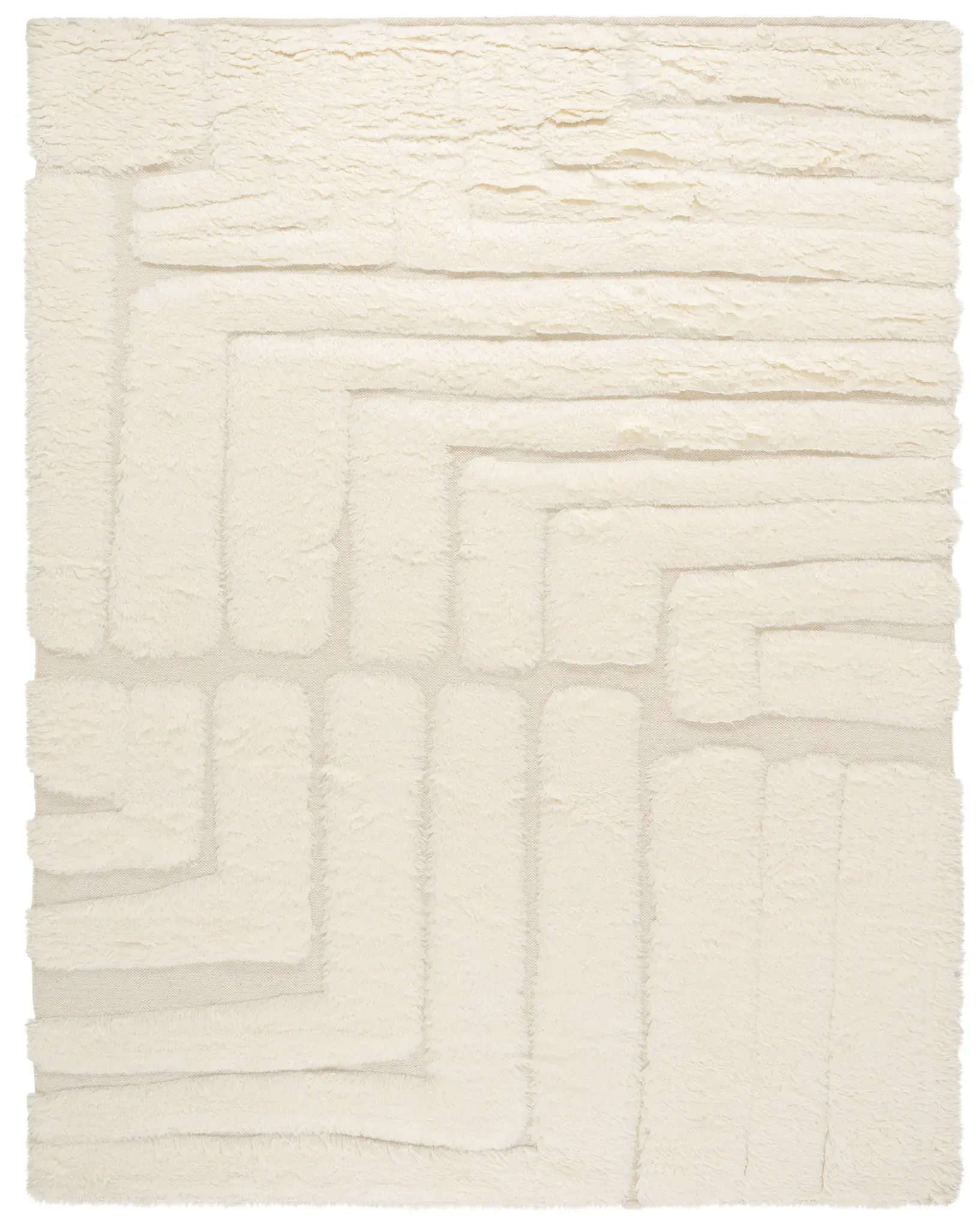 Casablanca Maze Shag Wool Rug