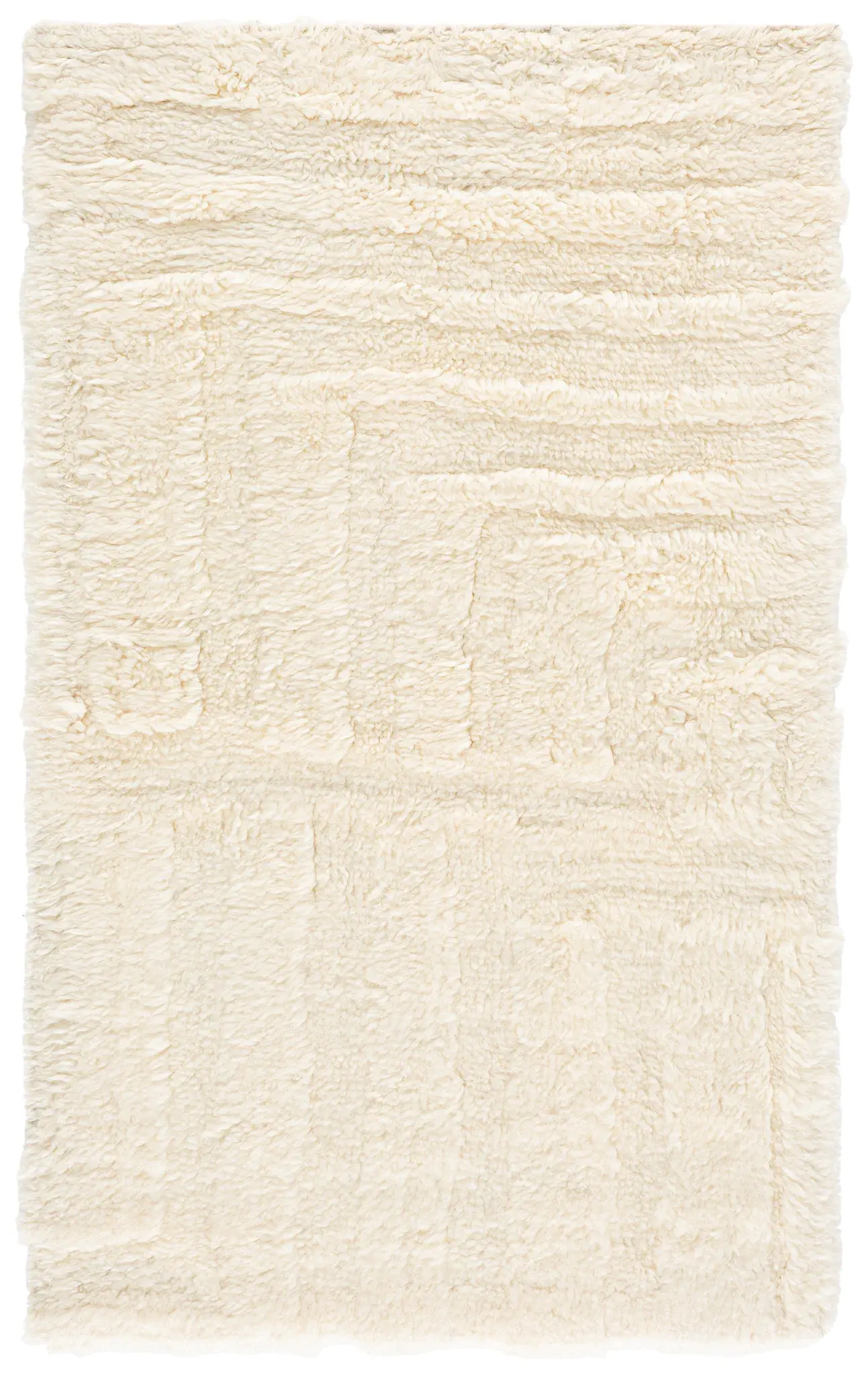 Casablanca Maze Shag Wool Rug