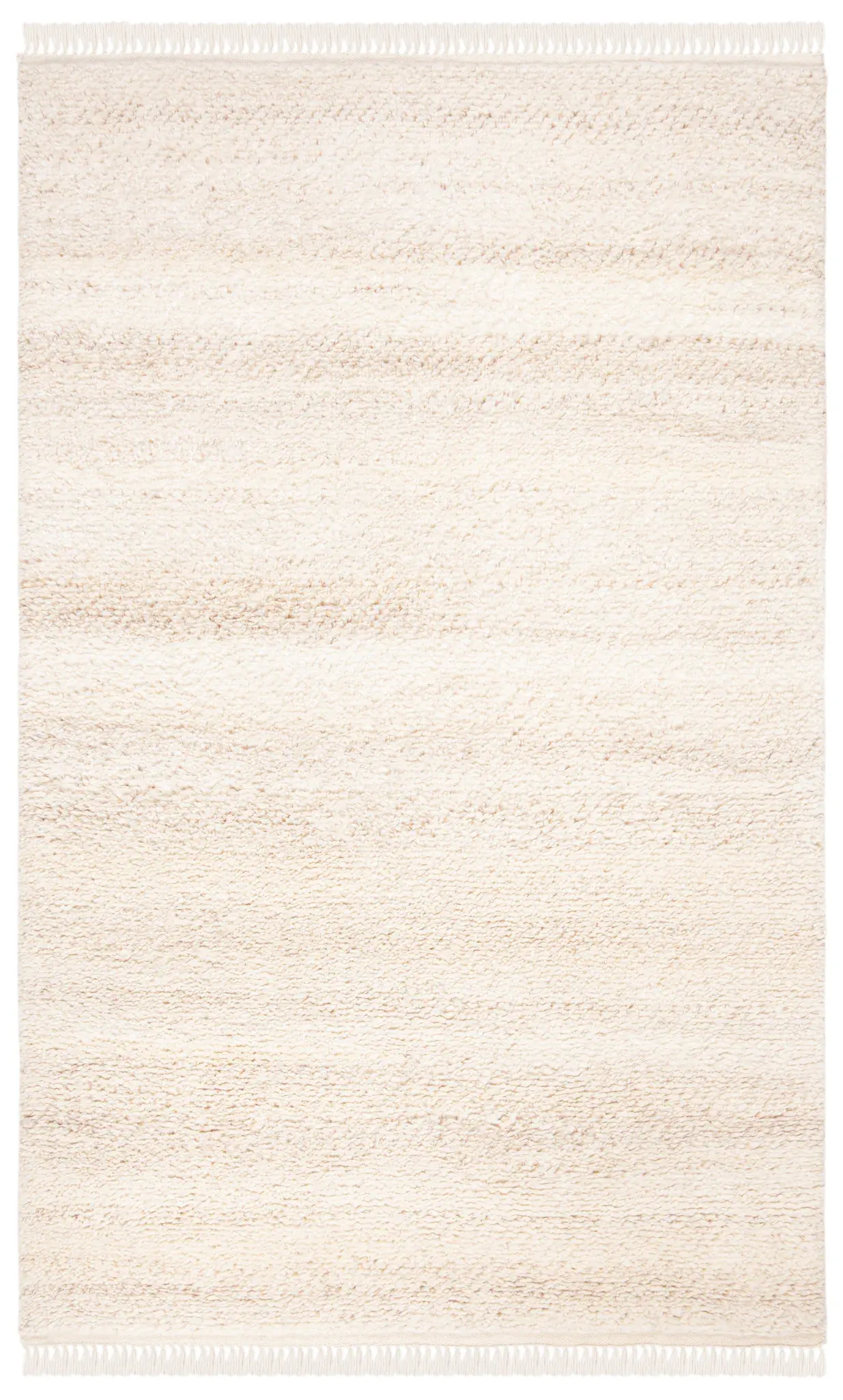 Casablanca Textured Solid Hand-Knotted Wool Rug