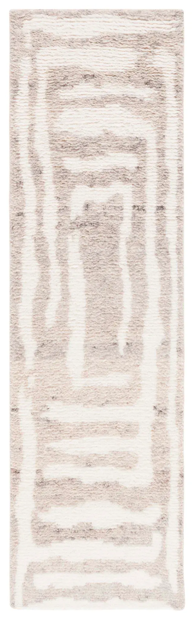 Casablanca Concentric Band Hand-Knotted Wool Rug