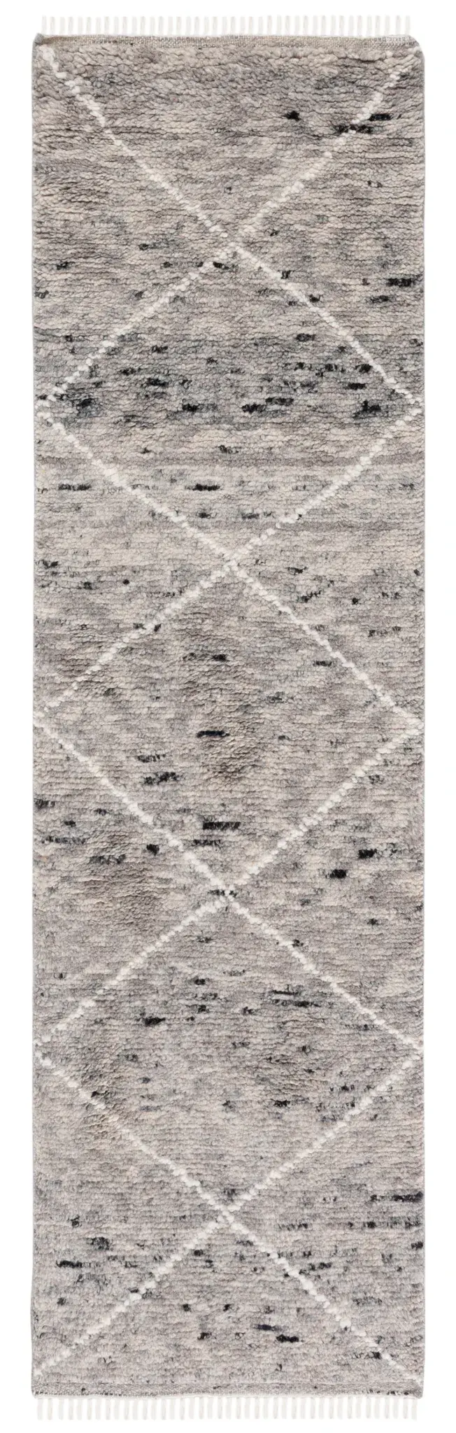Casablanca Diamond Lattice Hand-Knotted Wool Rug
