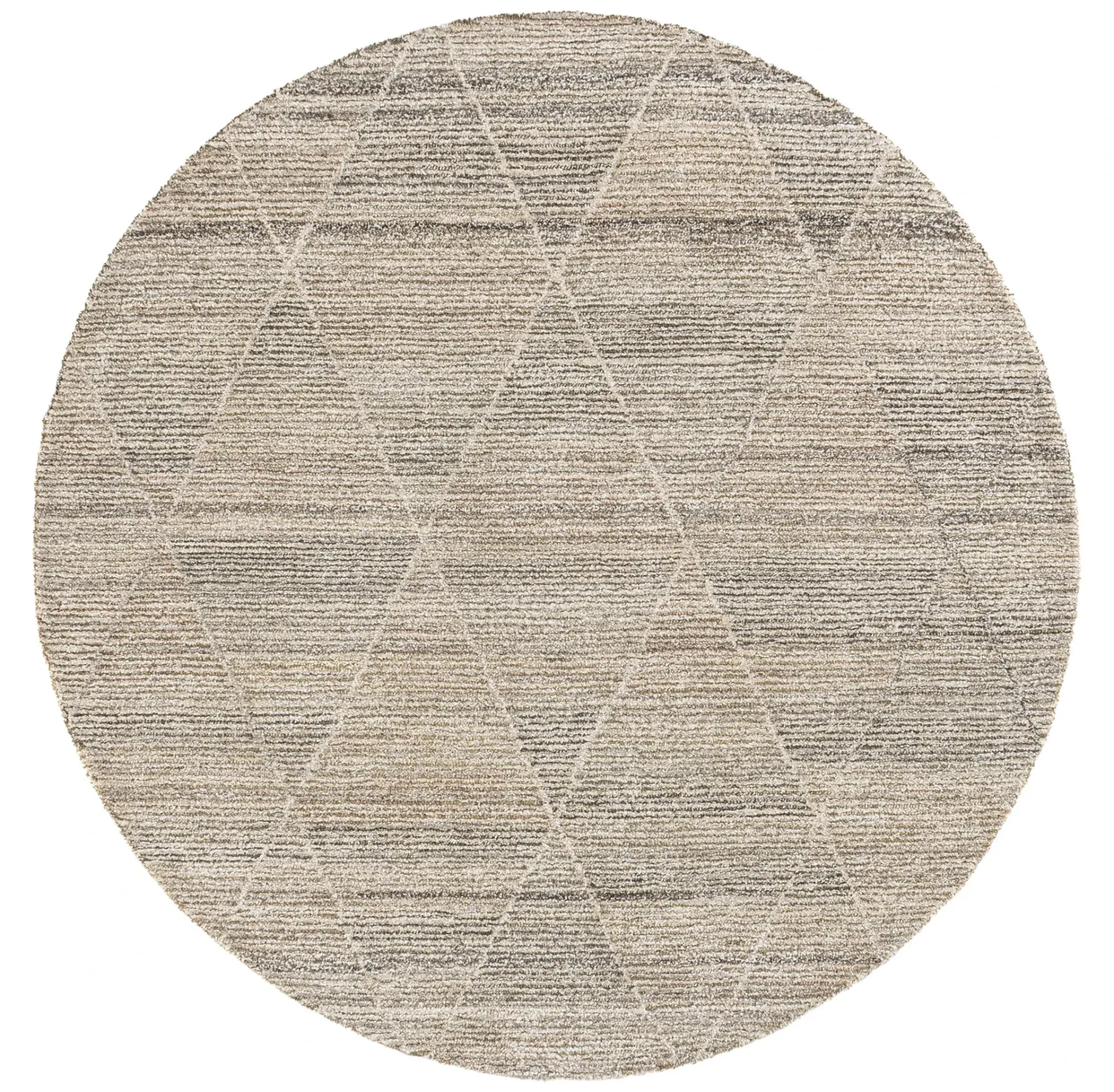 Casablanca Moroccan Diamond Hand-Tufted Wool Shag Rug