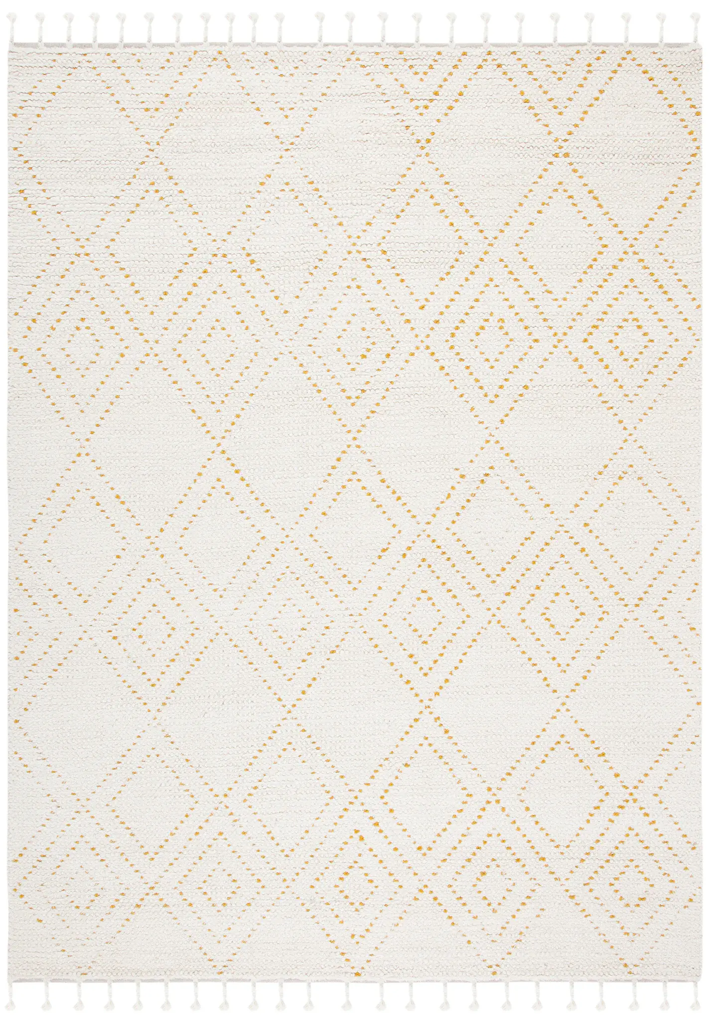 Casablanca Moroccan Diamond Hand-Loomed Wool Rug
