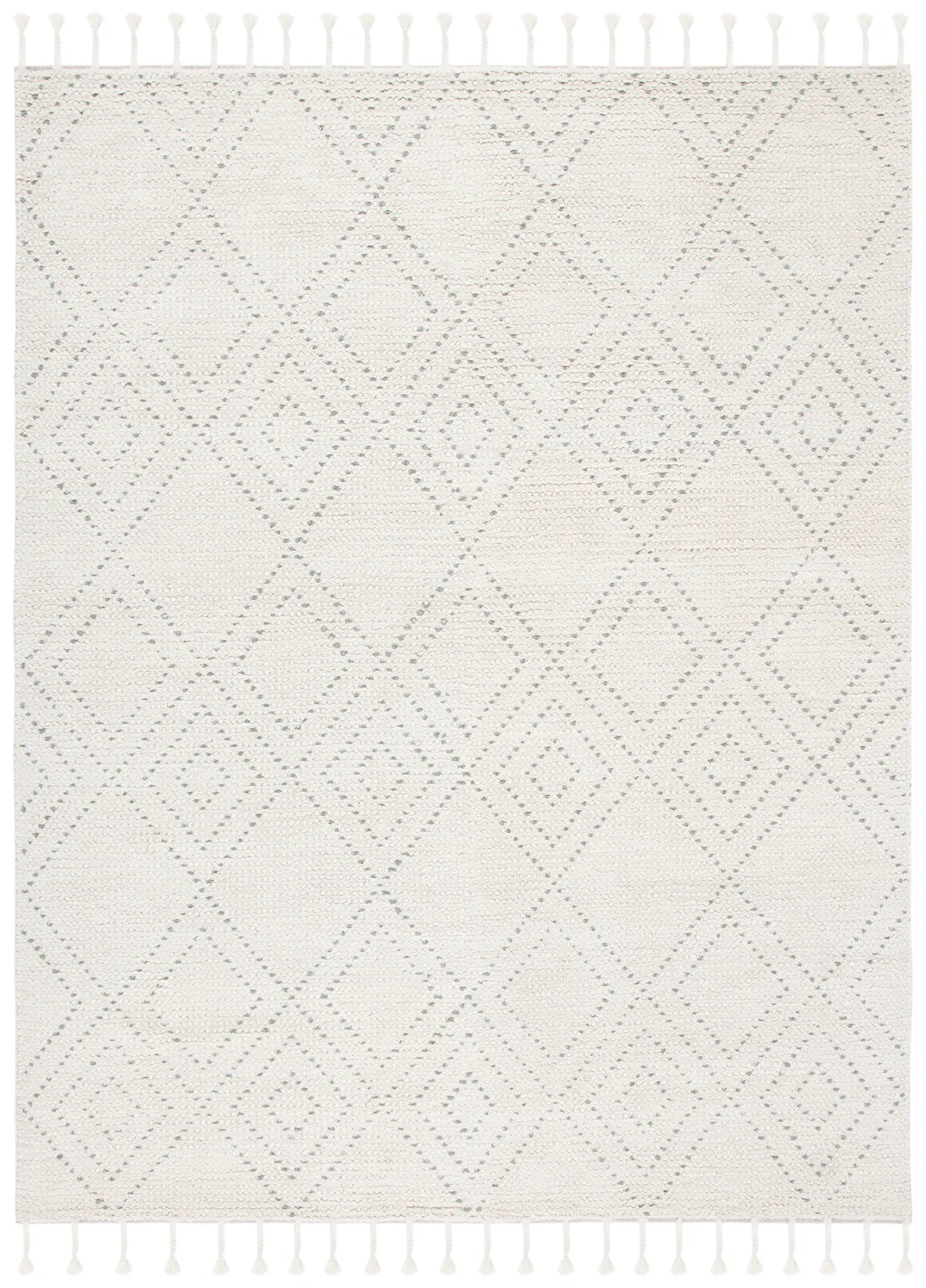 Casablanca Moroccan Diamond Hand-Loomed Wool Rug